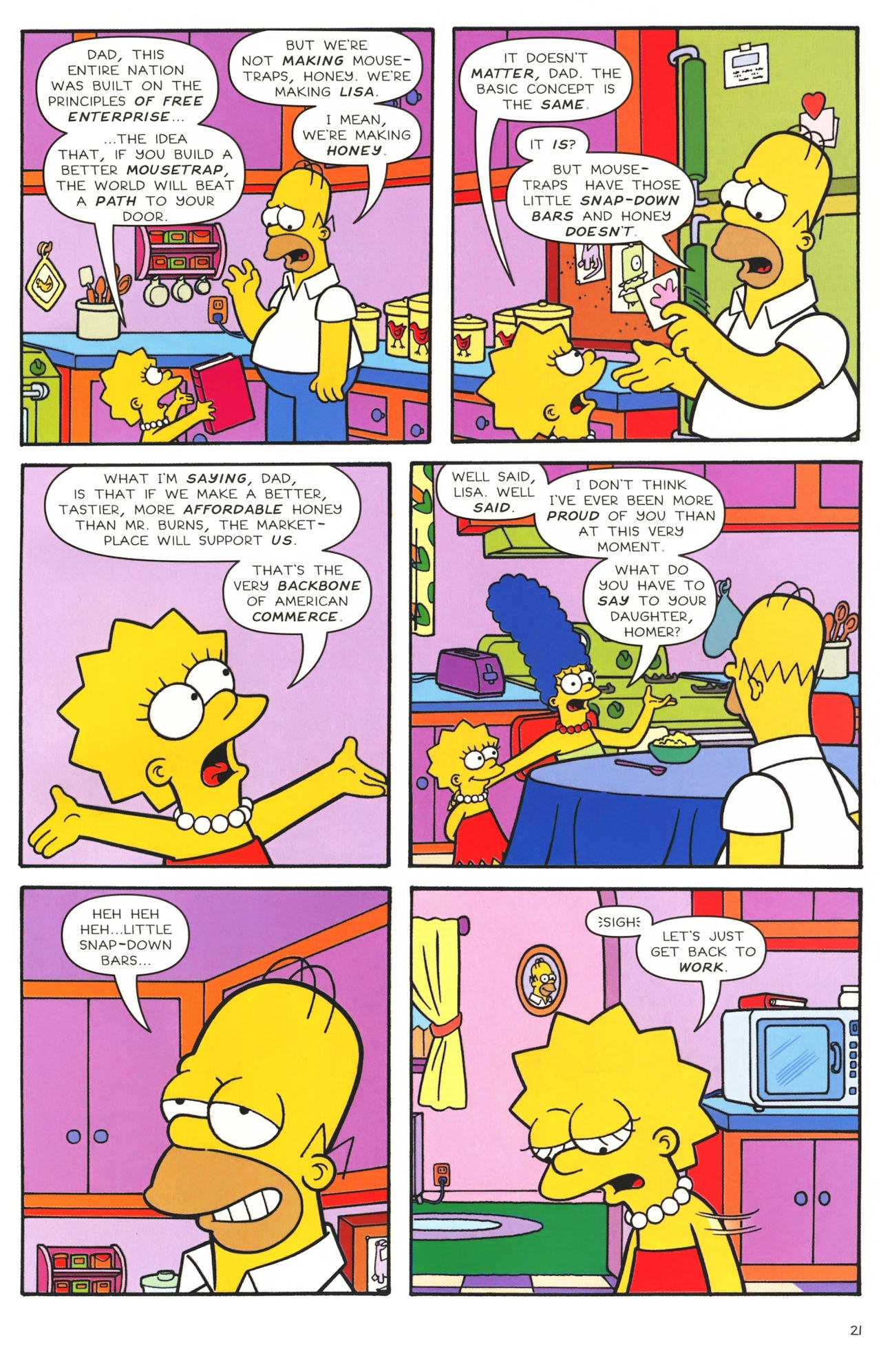 Read online Simpsons Comics comic -  Issue #154 - 22