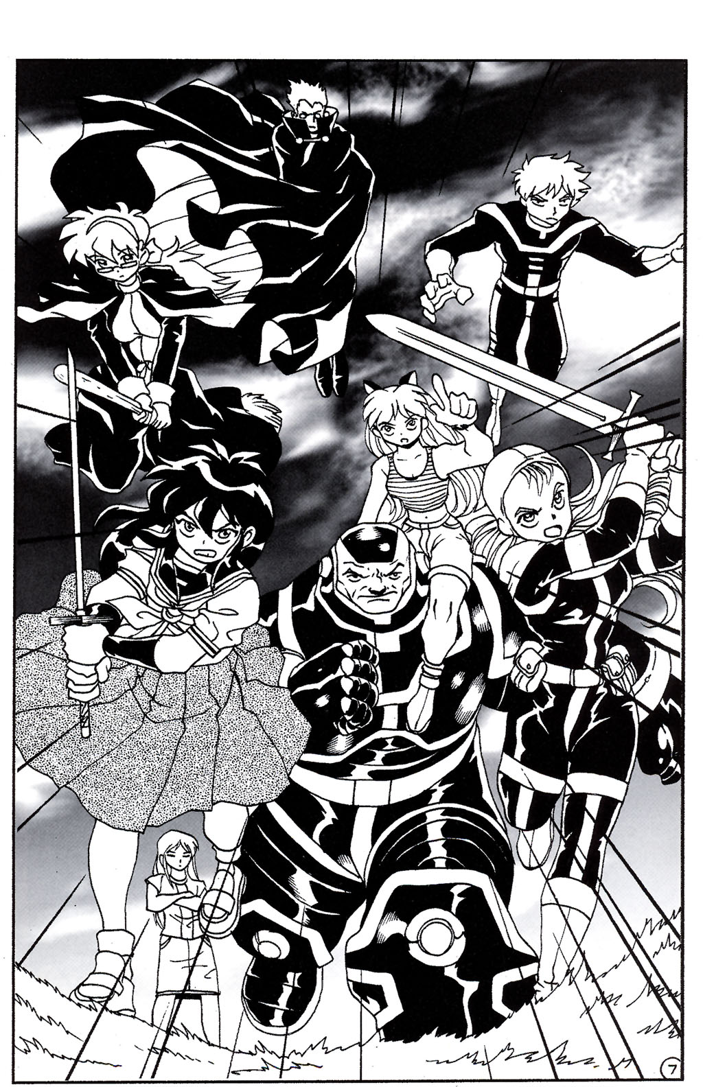 Read online Jenna & Ninja High School comic -  Issue #3 - 9