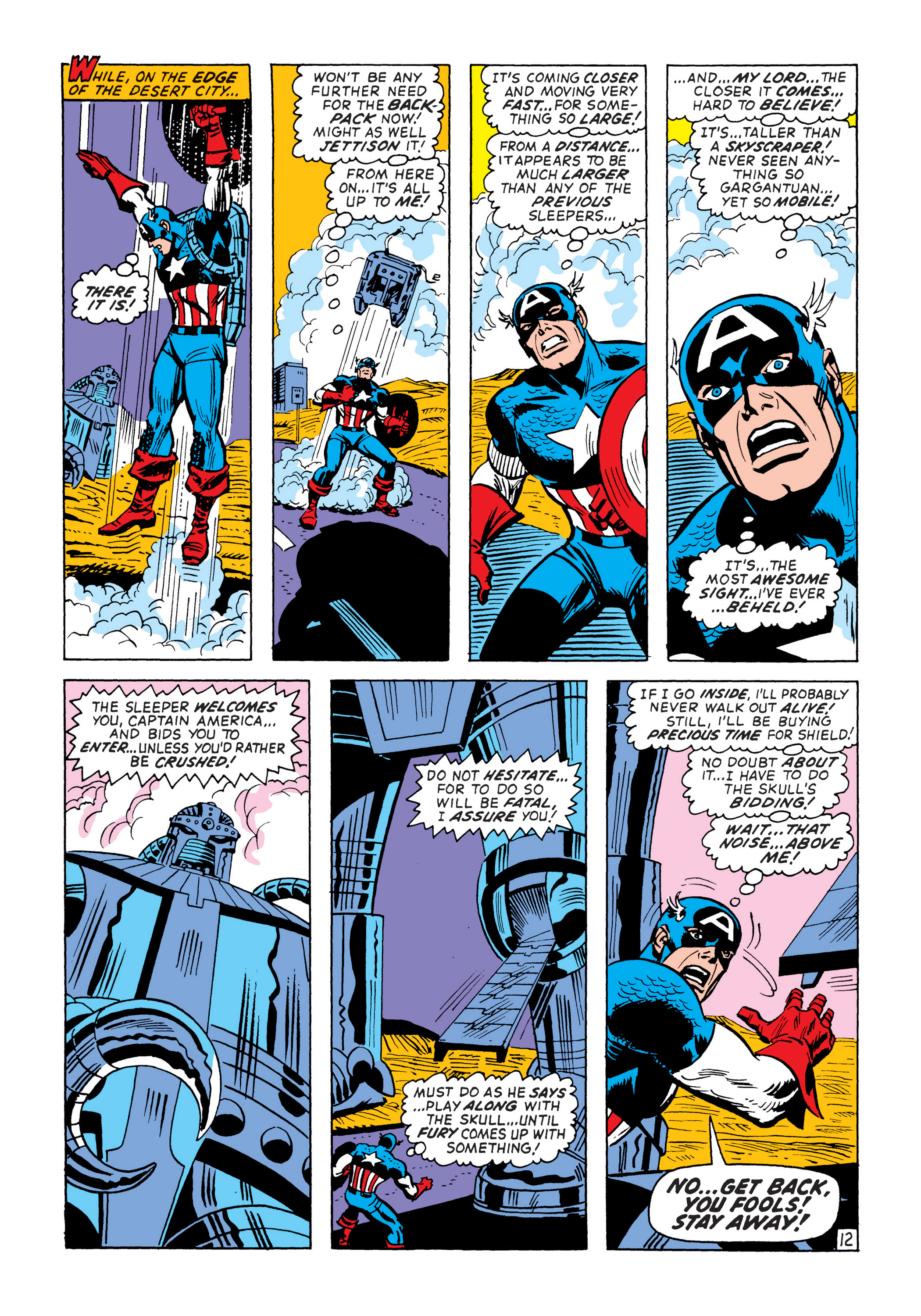 Read online Marvel Masterworks: Captain America comic -  Issue # TPB 6 (Part 3) - 63