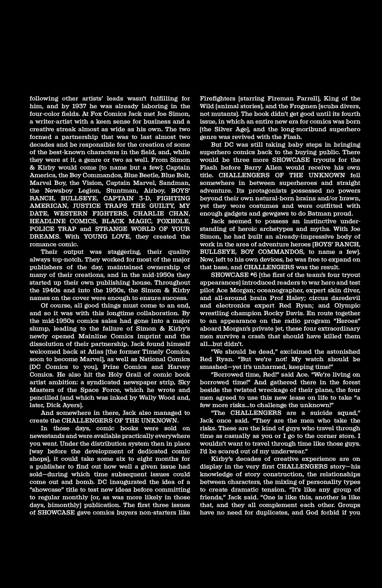 Read online Challengers of the Unknown by Jack Kirby comic -  Issue # TPB (Part 1) - 8