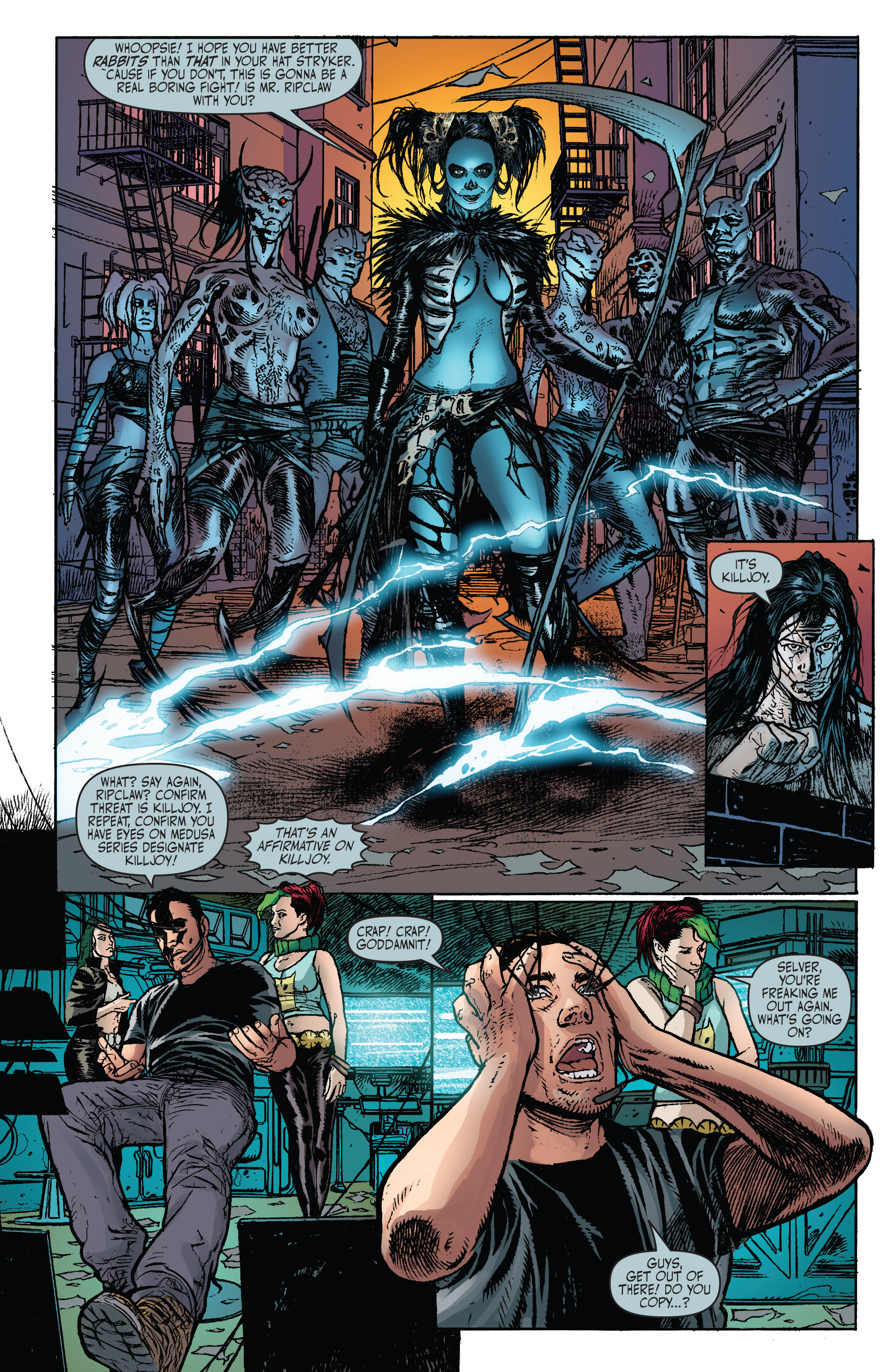Read online Cyberforce (2012) comic -  Issue #9 - 18