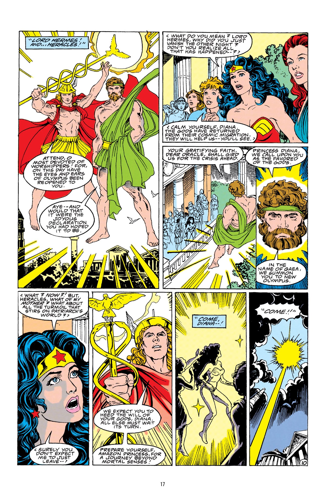 Wonder Woman: War of the Gods chapter 1 page 17