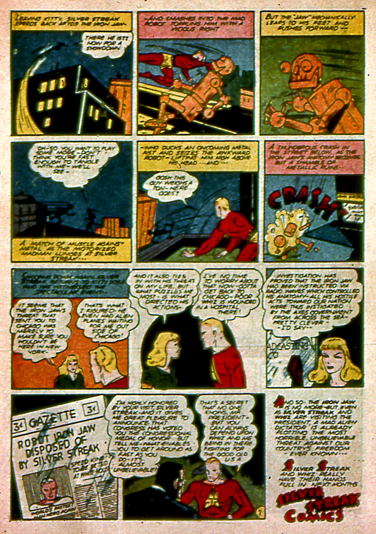 Read online Silver Streak Comics comic -  Issue #10 - 24