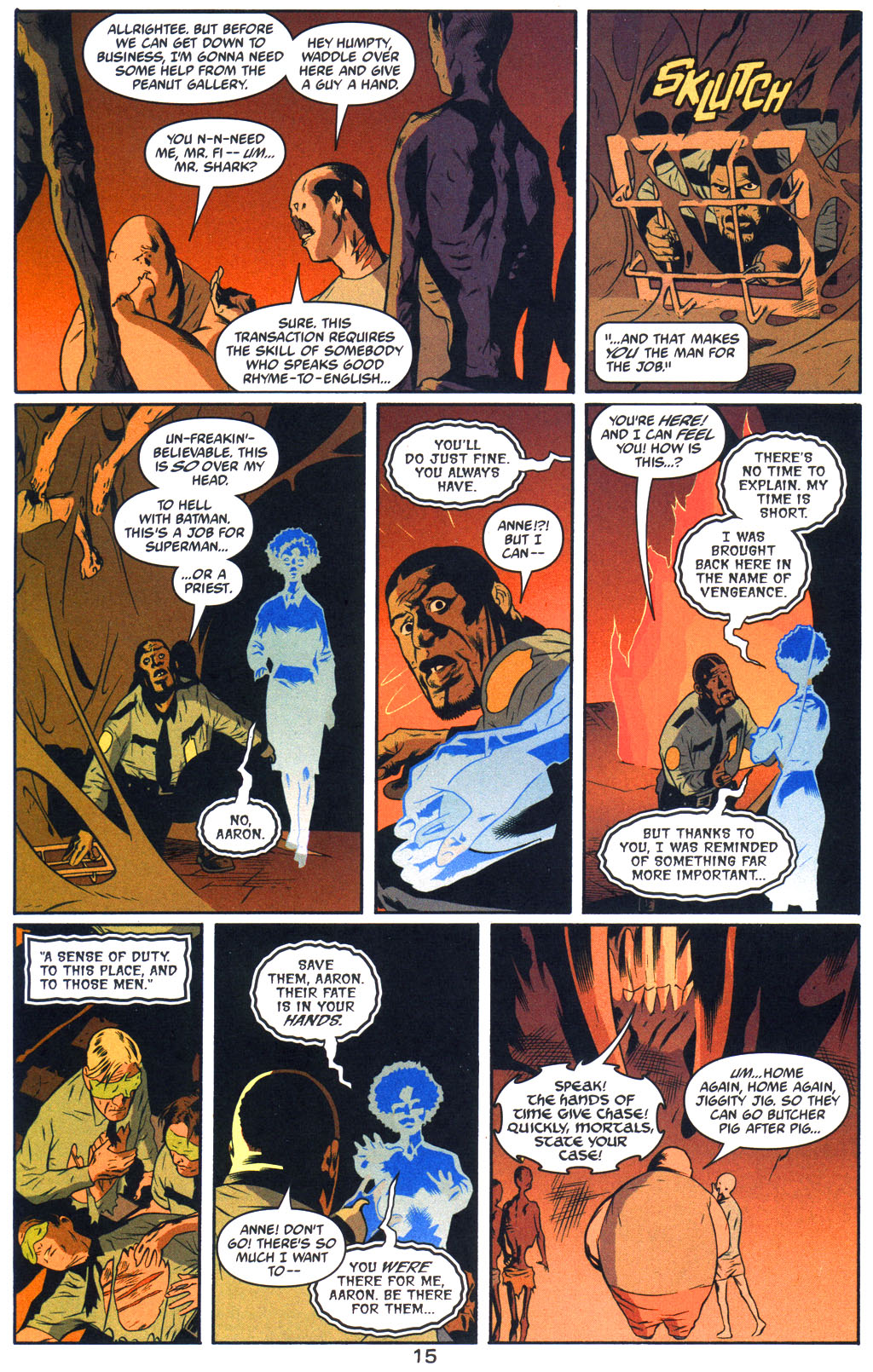 Read online Arkham Asylum: Living Hell comic -  Issue #6 - 17