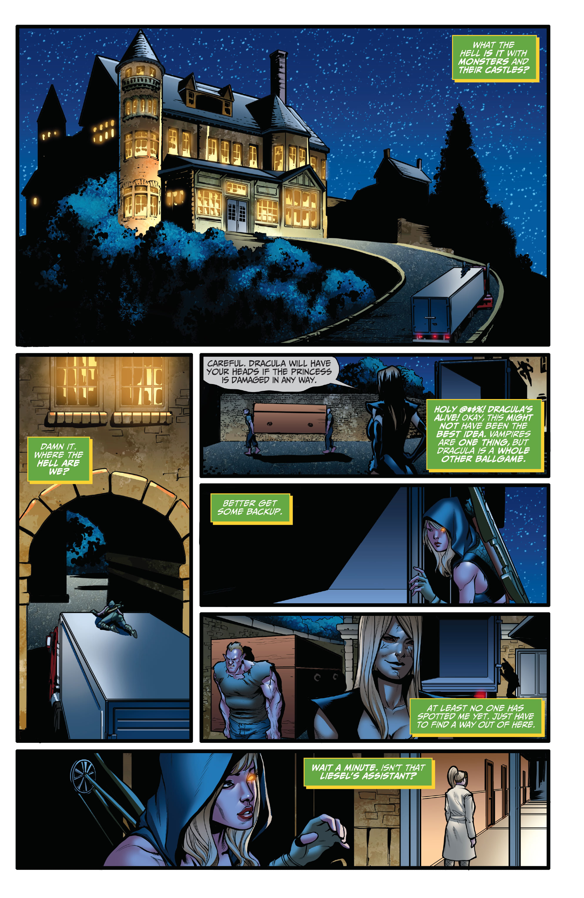 Read online Van Helsing vs The League of Monsters comic -  Issue #2 - 12
