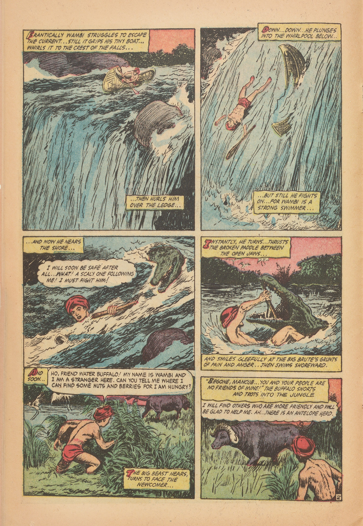 Read online Wambi Jungle Boy comic -  Issue #18 - 12