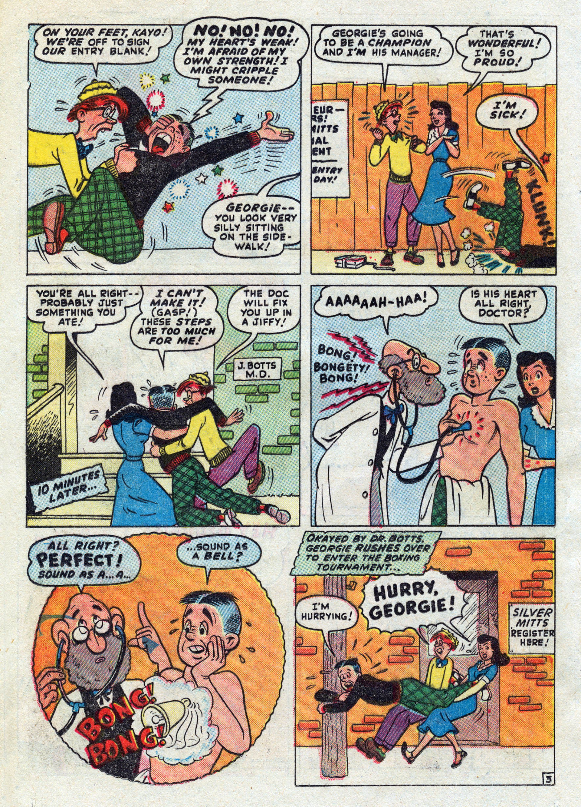 Read online Georgie Comics (1949) comic -  Issue #25 - 16