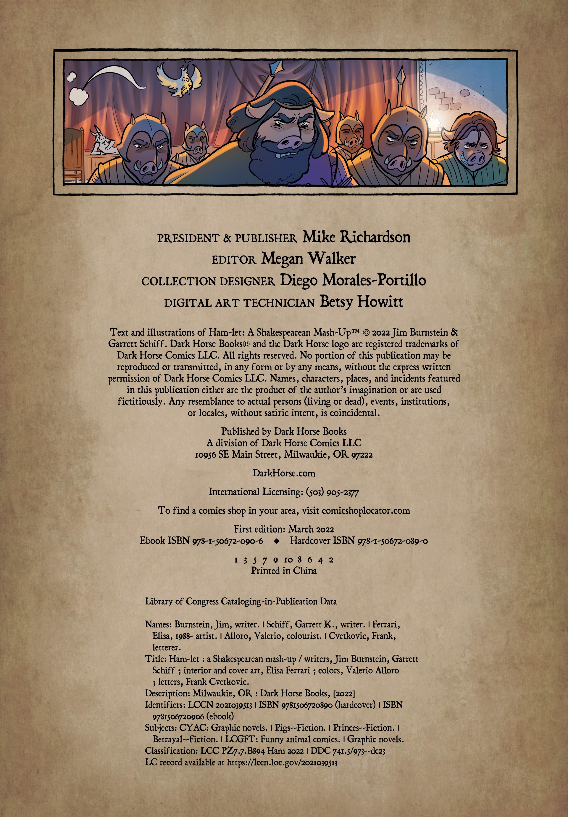 Read online Ham-let: A Shakespearean Mash-up comic -  Issue # Full - 6