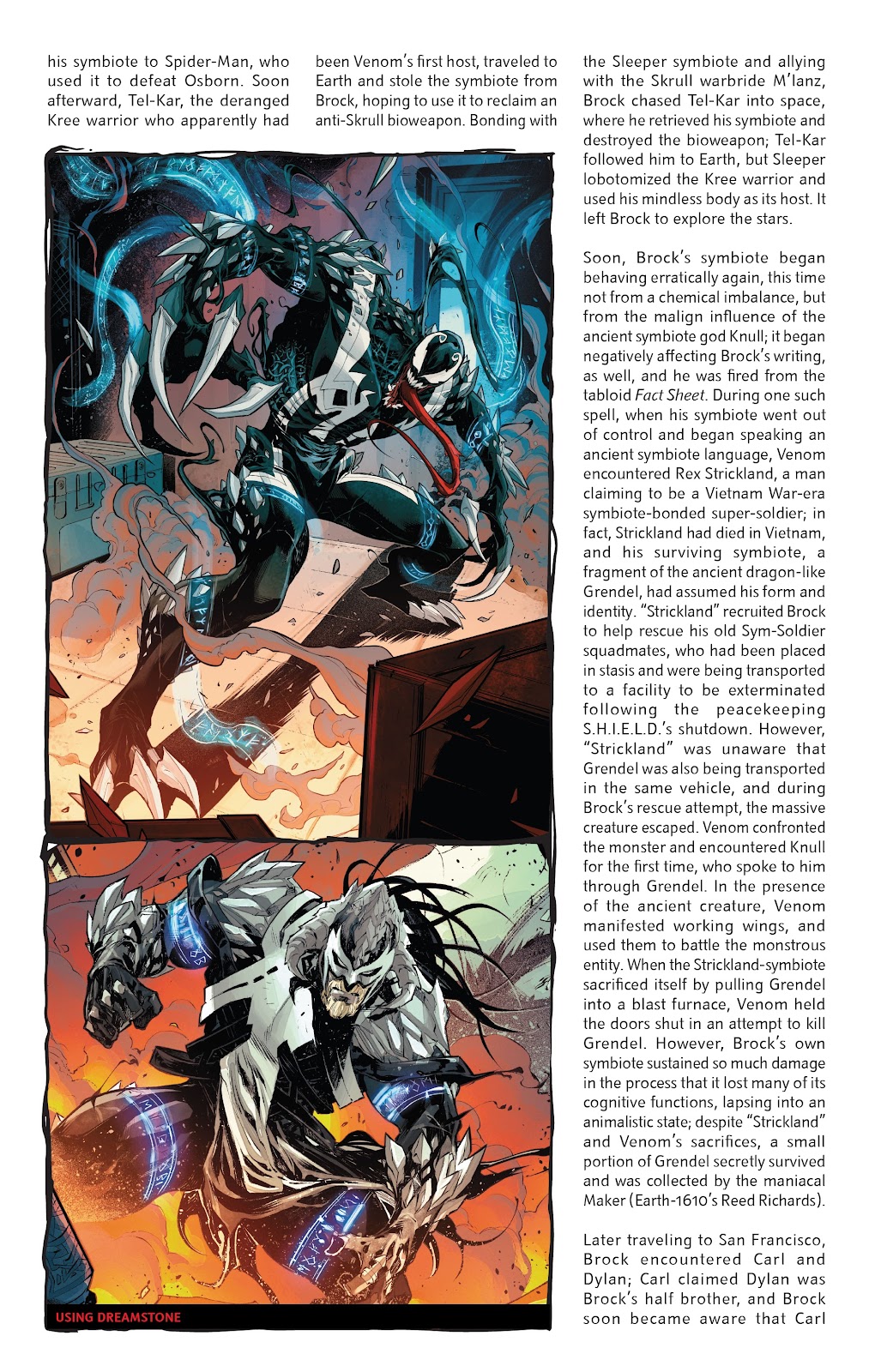 King In Black One-Shots issue Handbook - Page 42