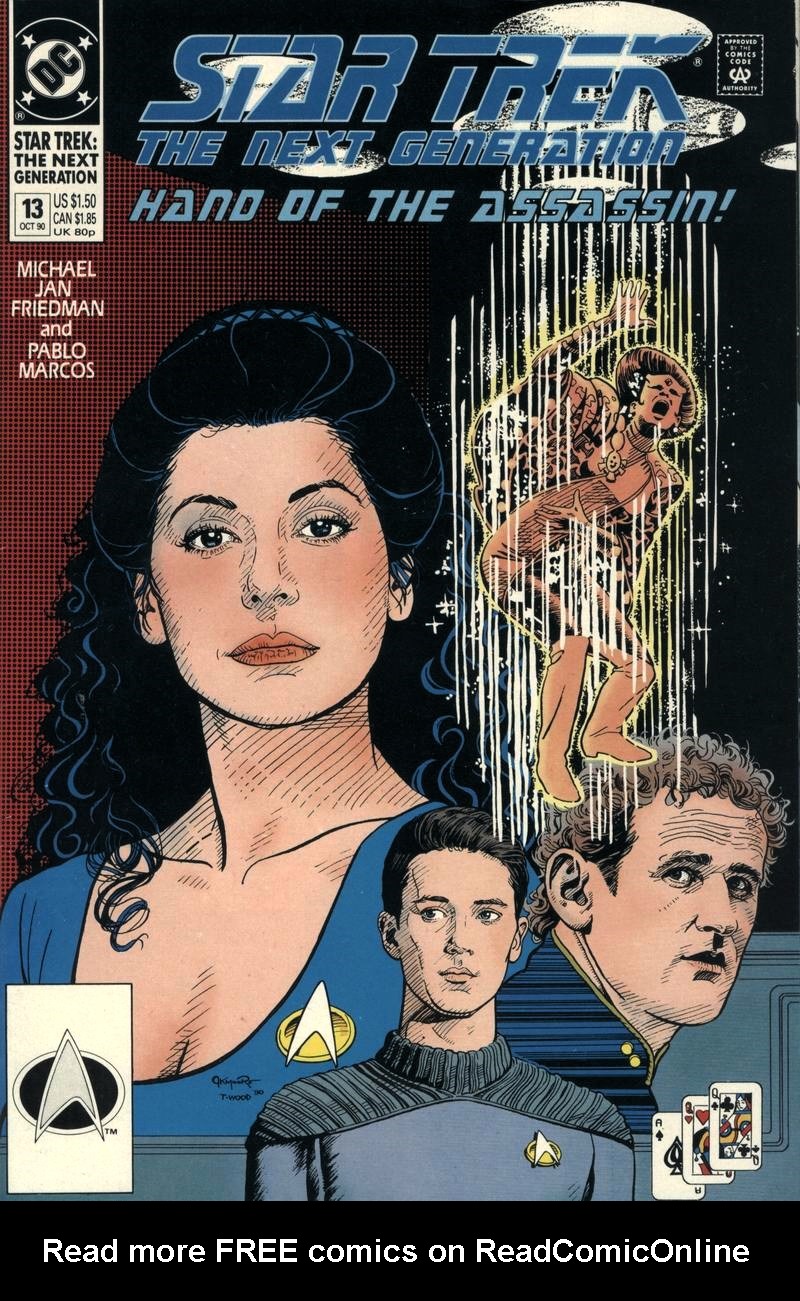 Read online Star Trek: The Next Generation (1989) comic -  Issue #13 - 1