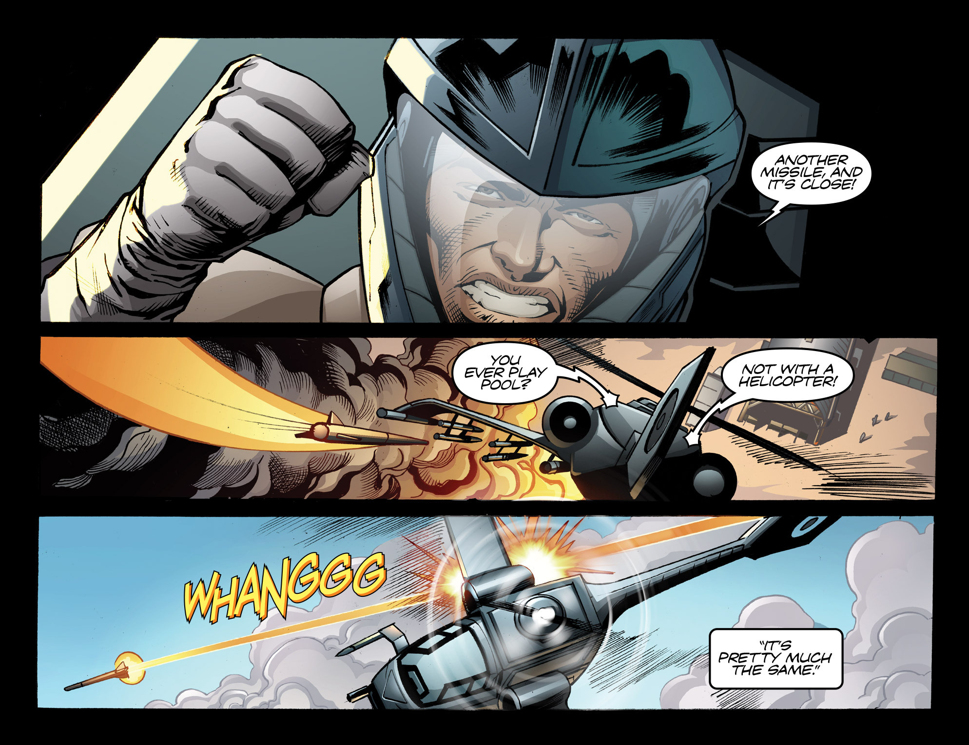 Read online Airwolf Airstrikes comic -  Issue #4 - 33