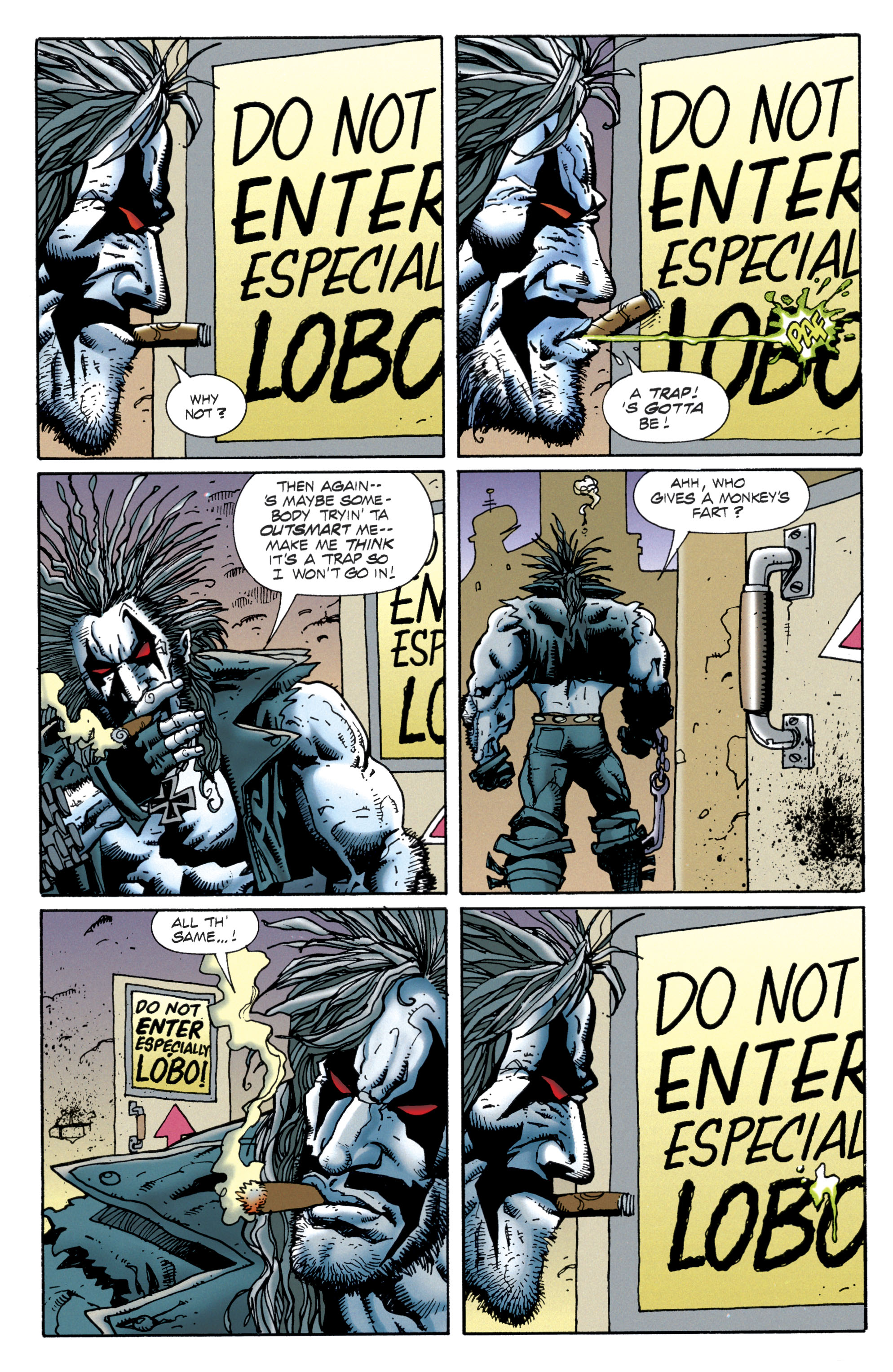 Read online Lobo by Keith Giffen & Alan Grant comic -  Issue # TPB 2 (Part 2) - 64