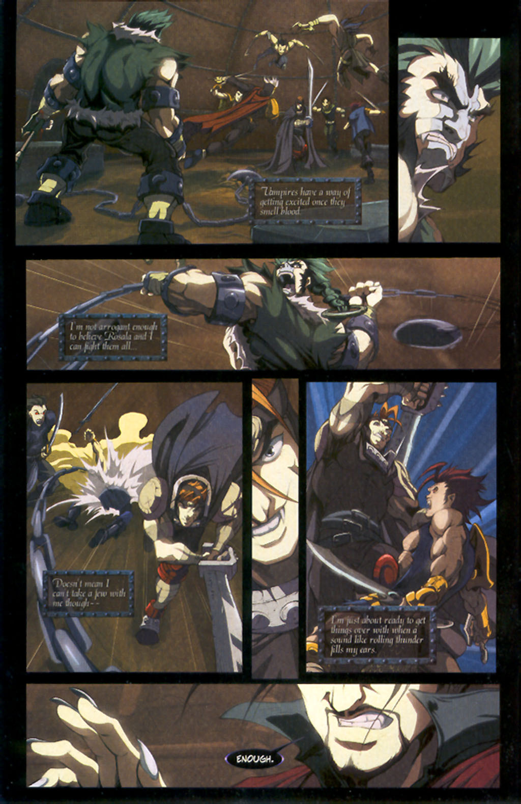 Read online Banished Knights comic -  Issue #3 - 4