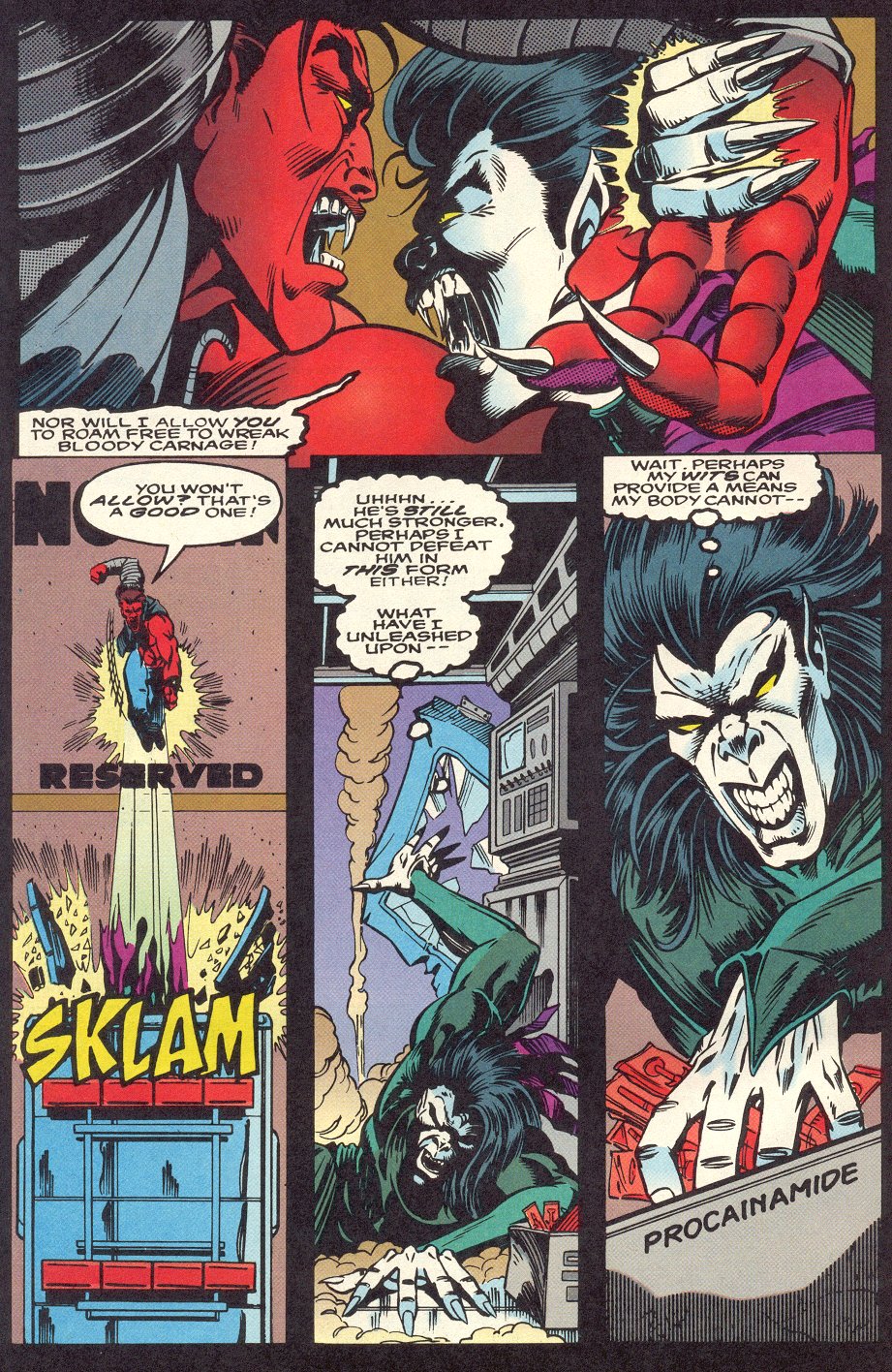Read online Morbius: The Living Vampire (1992) comic -  Issue #20 - 20