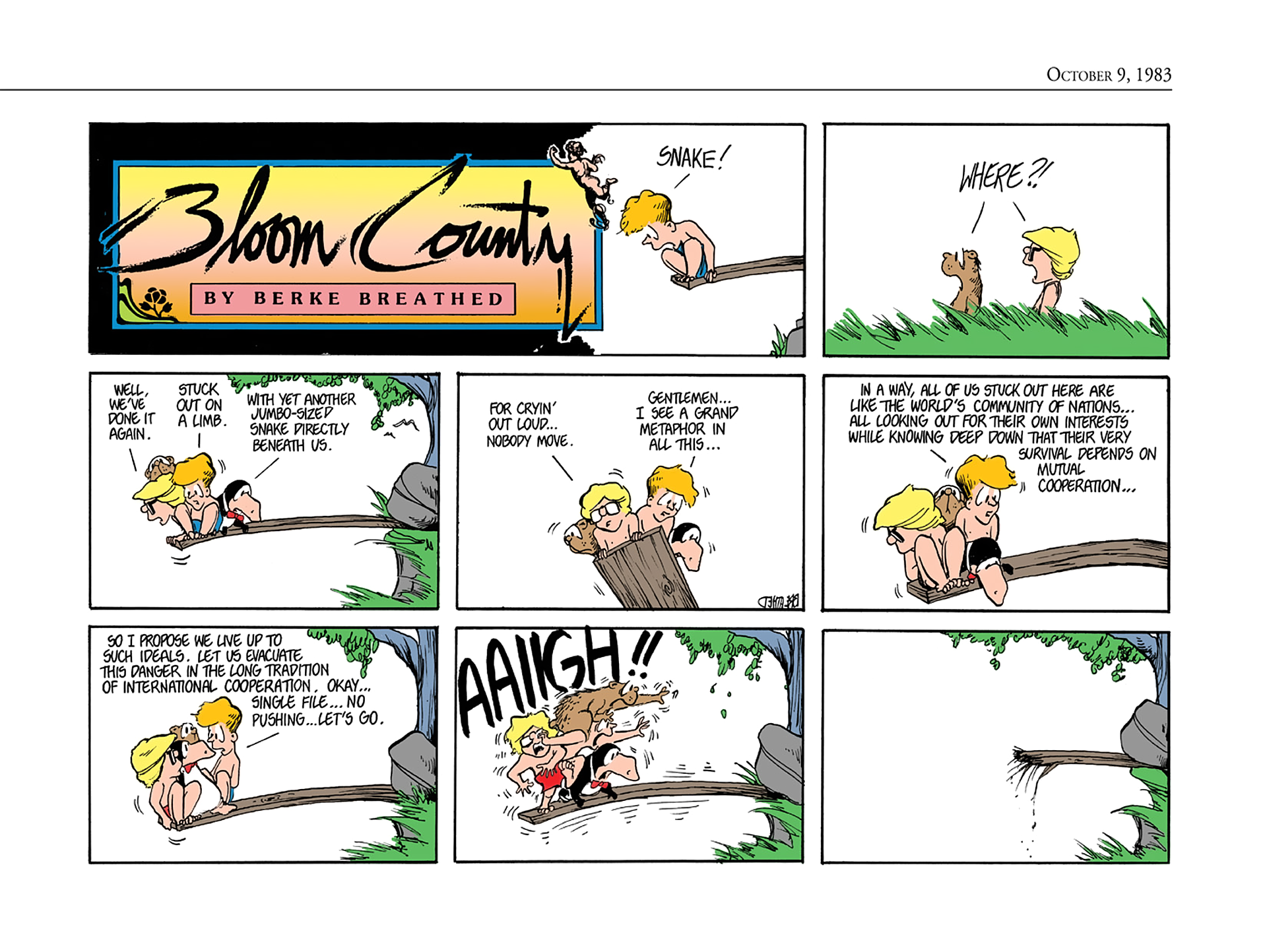 Read online The Bloom County Digital Library comic -  Issue # TPB 3 (Part 3) - 93