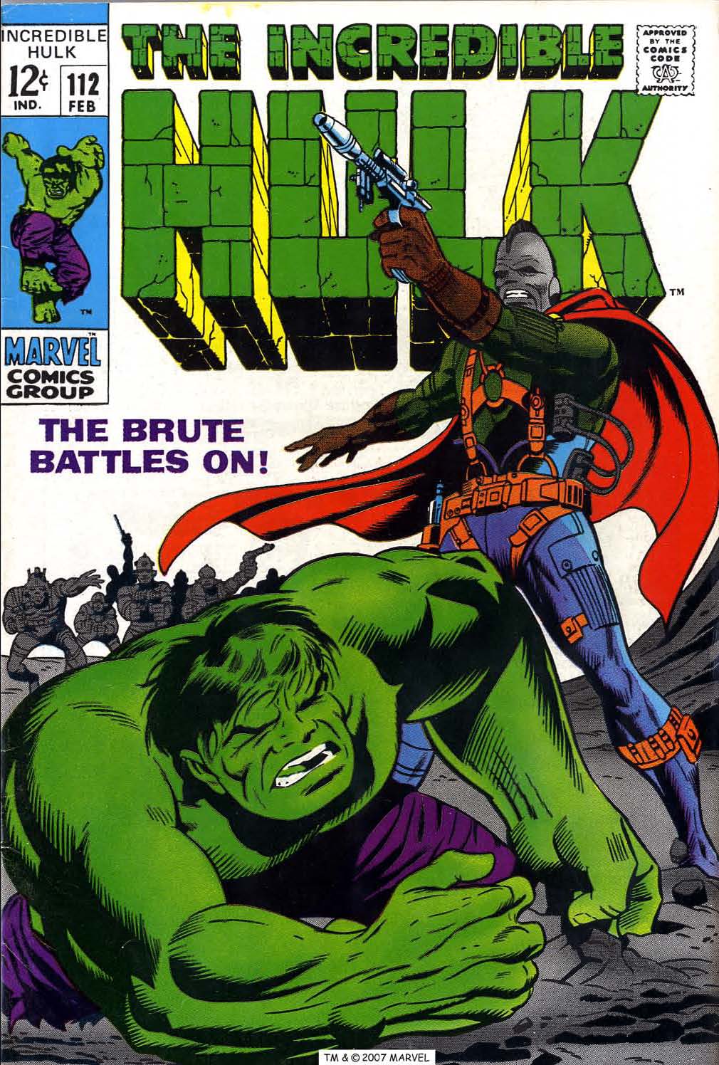 Read online The Incredible Hulk (1968) comic -  Issue #112 - 1