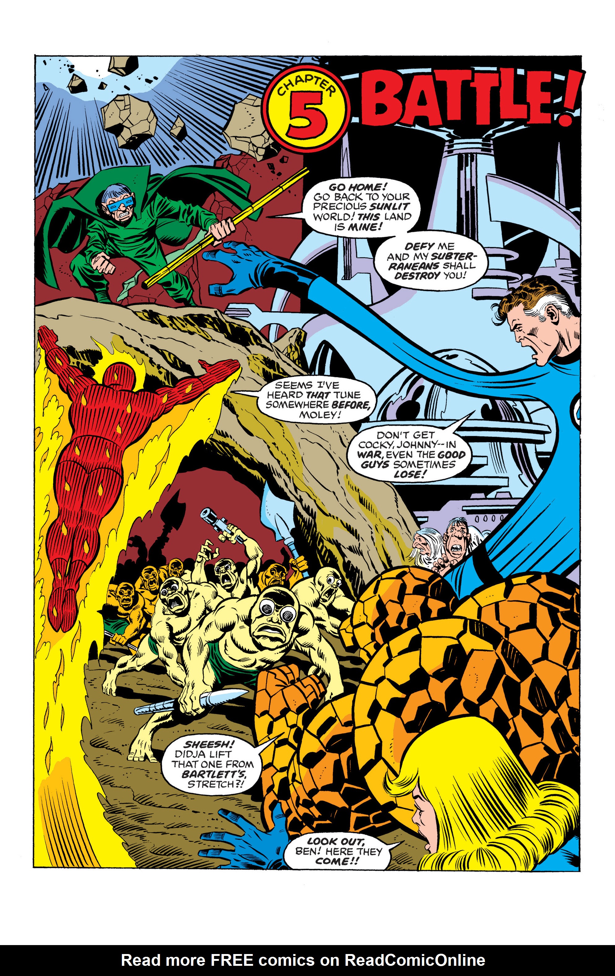 Read online Marvel Masterworks: The Fantastic Four comic -  Issue # TPB 18 (Part 3) - 109