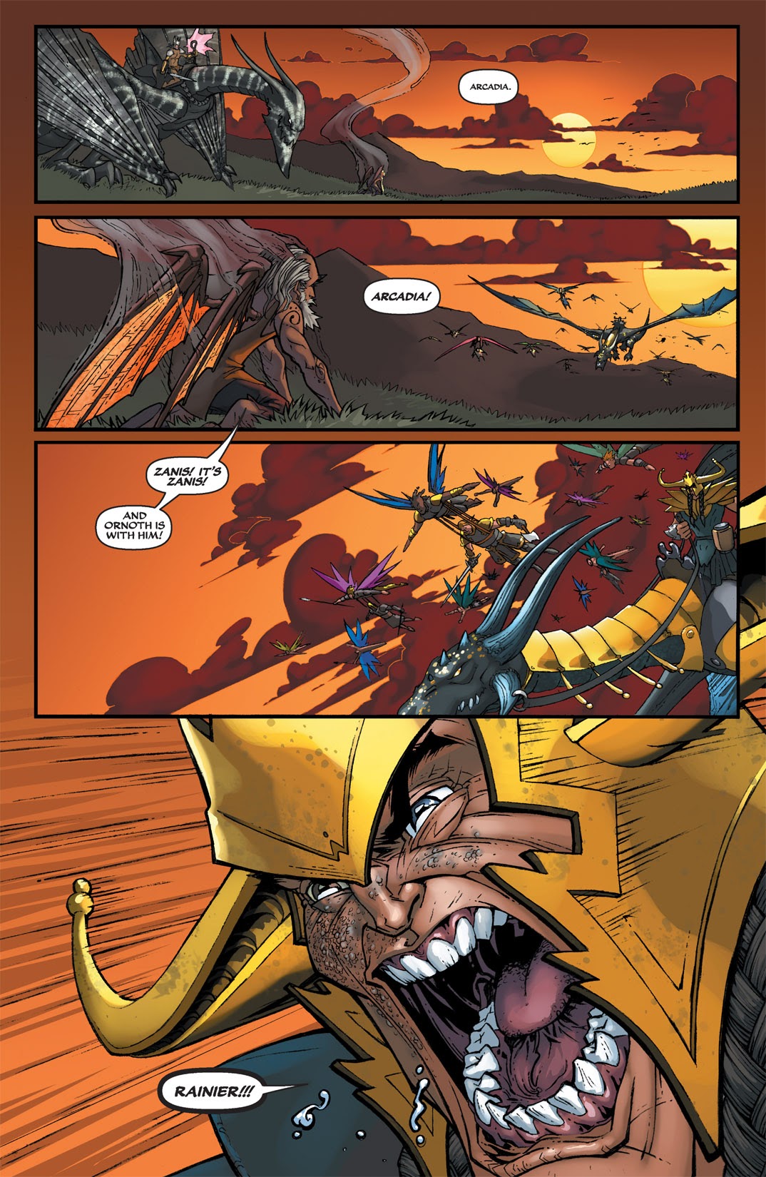 Read online Michael Turner's Soulfire: Shadow Magic comic -  Issue #5 - 12