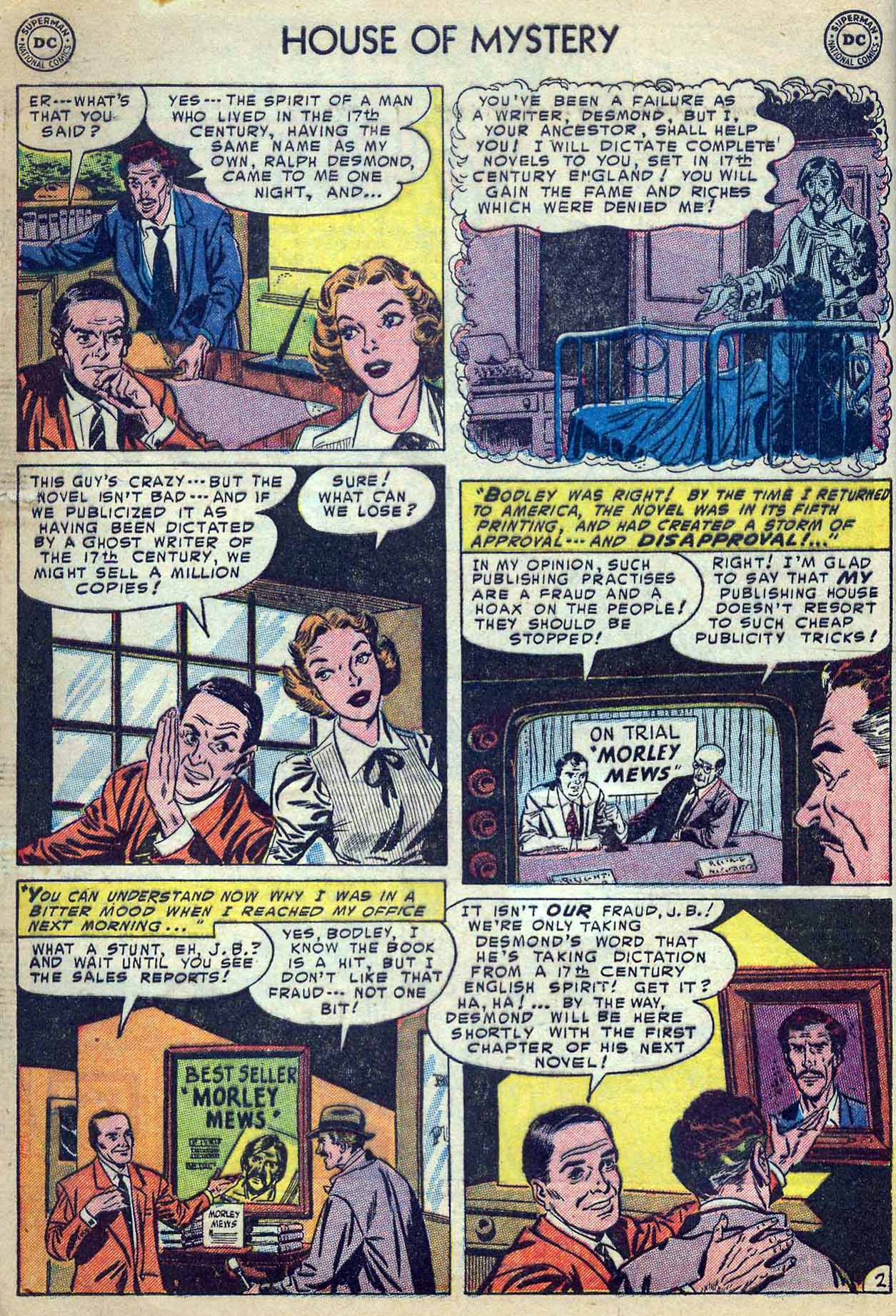 Read online House of Mystery (1951) comic -  Issue #19 - 4