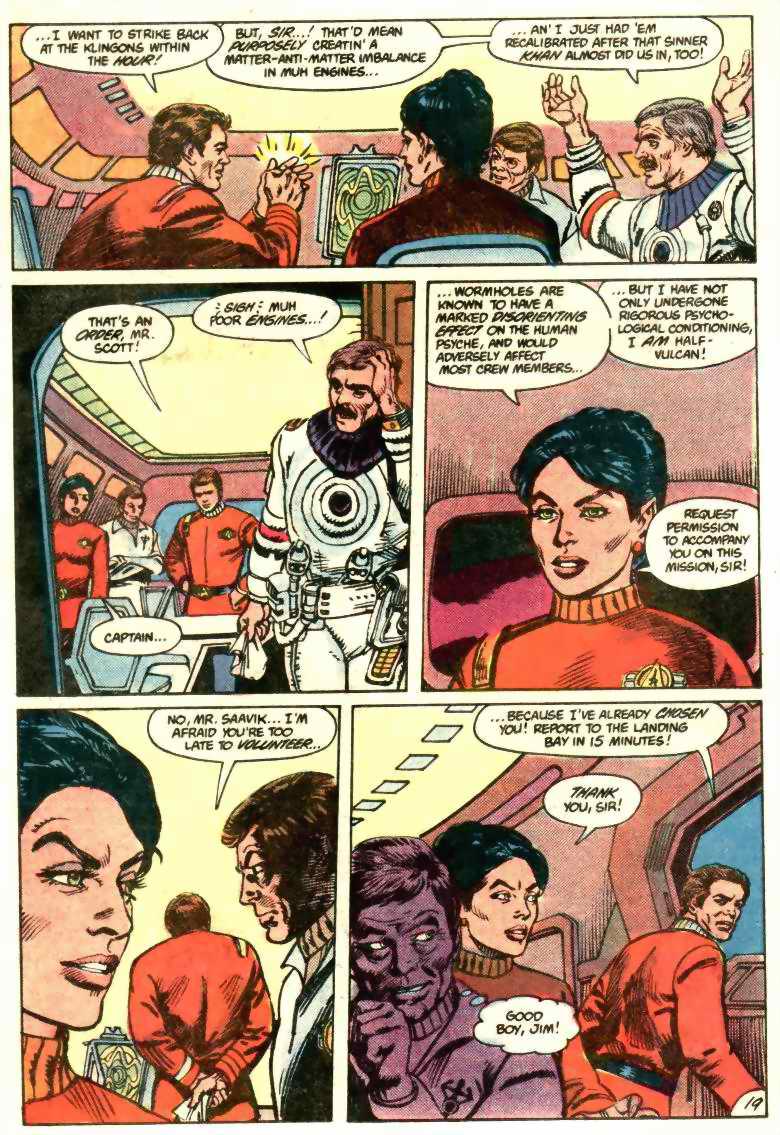 Read online Star Trek (1984) comic -  Issue #1 - 20