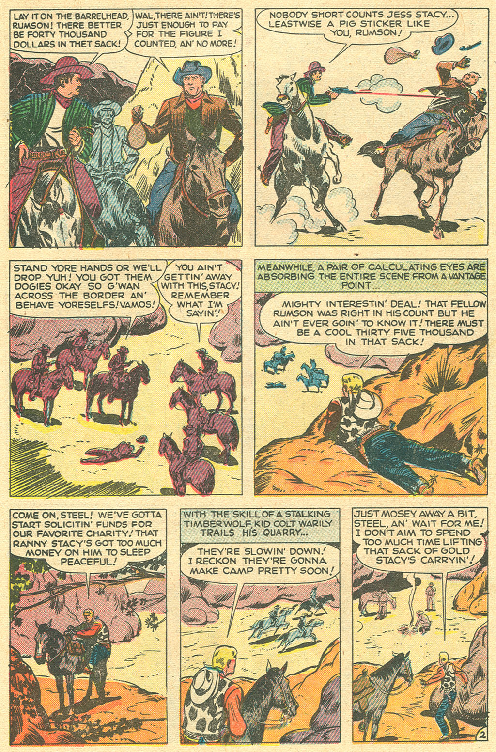 Read online Kid Colt Outlaw comic -  Issue #10 - 35