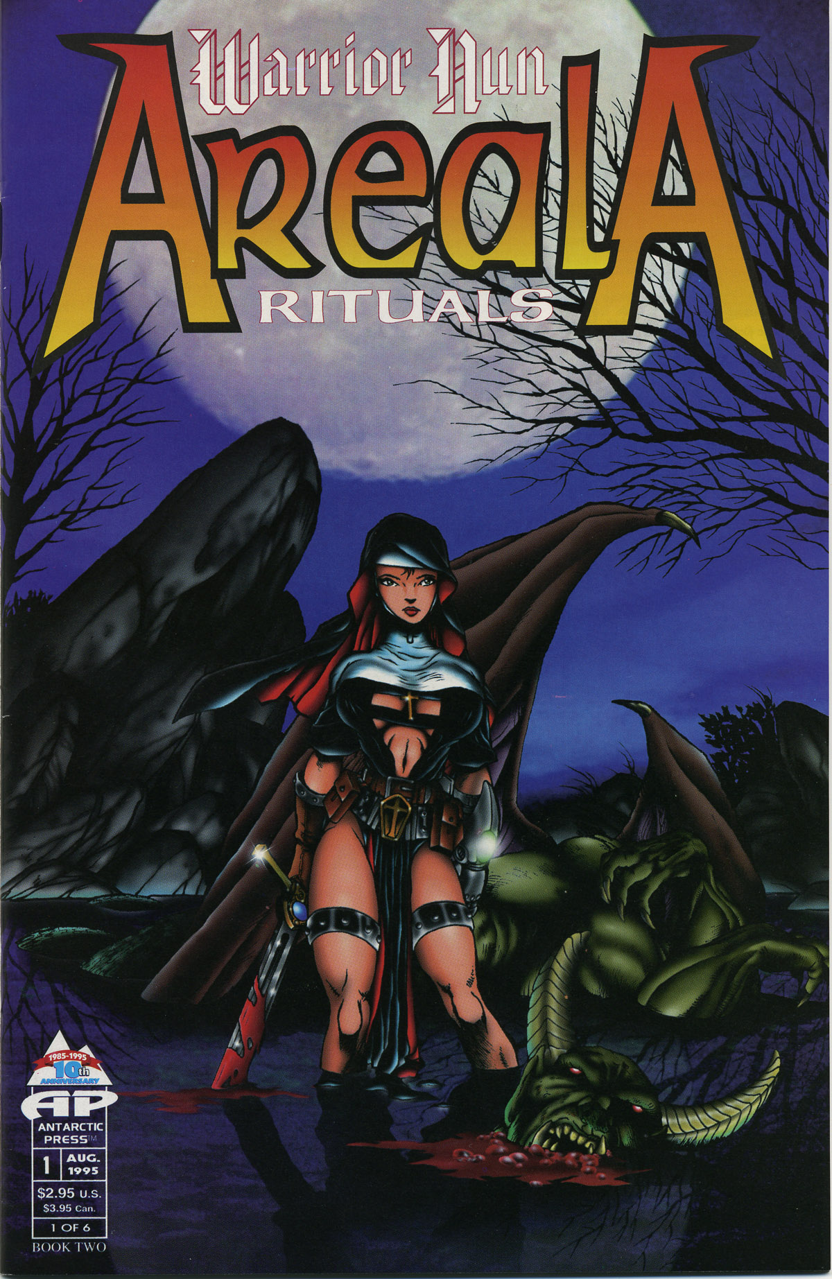 Read online Warrior Nun Areala: Rituals comic -  Issue #1 - 1