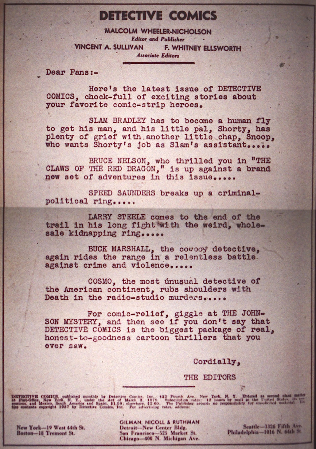 Read online Detective Comics (1937) comic -  Issue #9 - 2