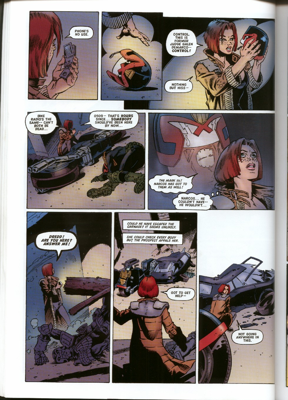 Read online Judge Dredd [Collections - Hamlyn | Mandarin] comic -  Issue # TPB Doomsday For Mega-City One - 60