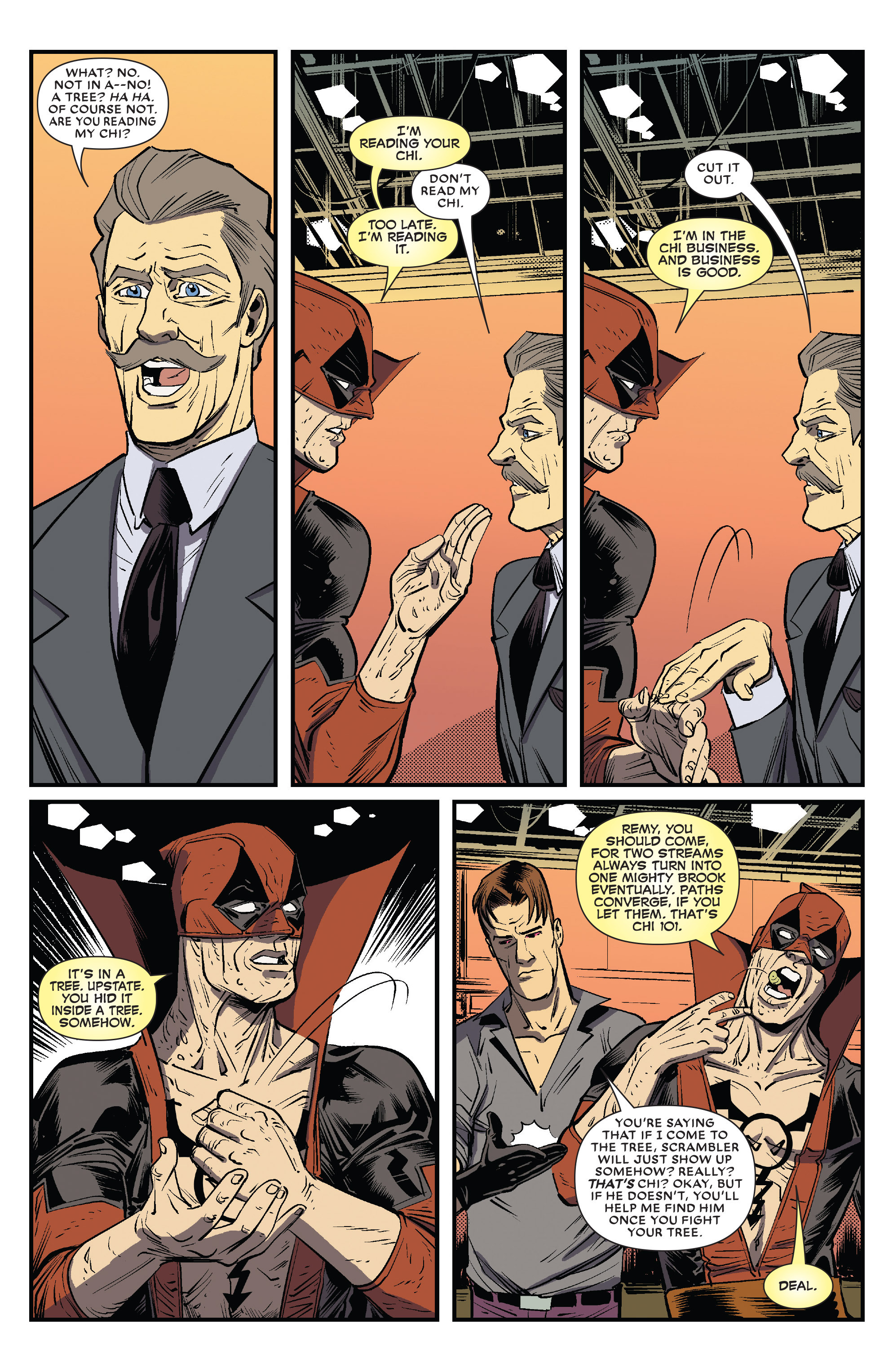 Read online Deadpool V Gambit comic -  Issue #5 - 8