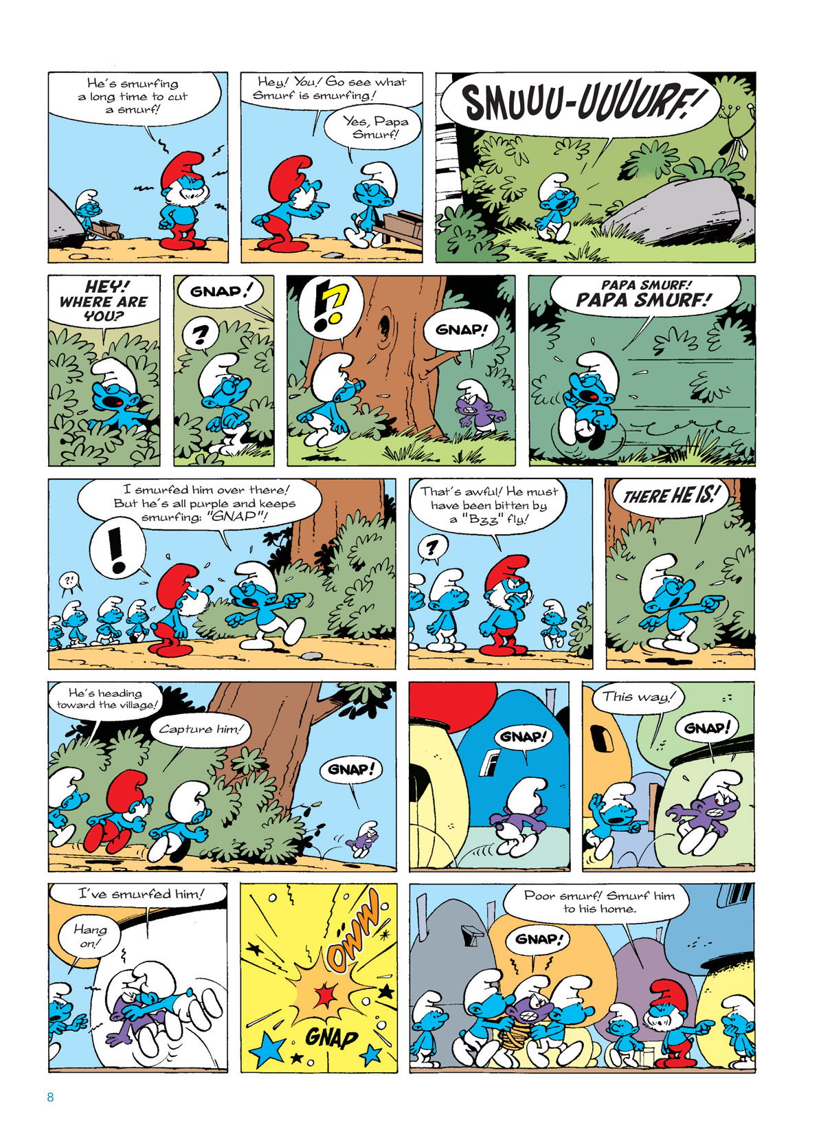 Read online The Smurfs comic -  Issue #1 - 8