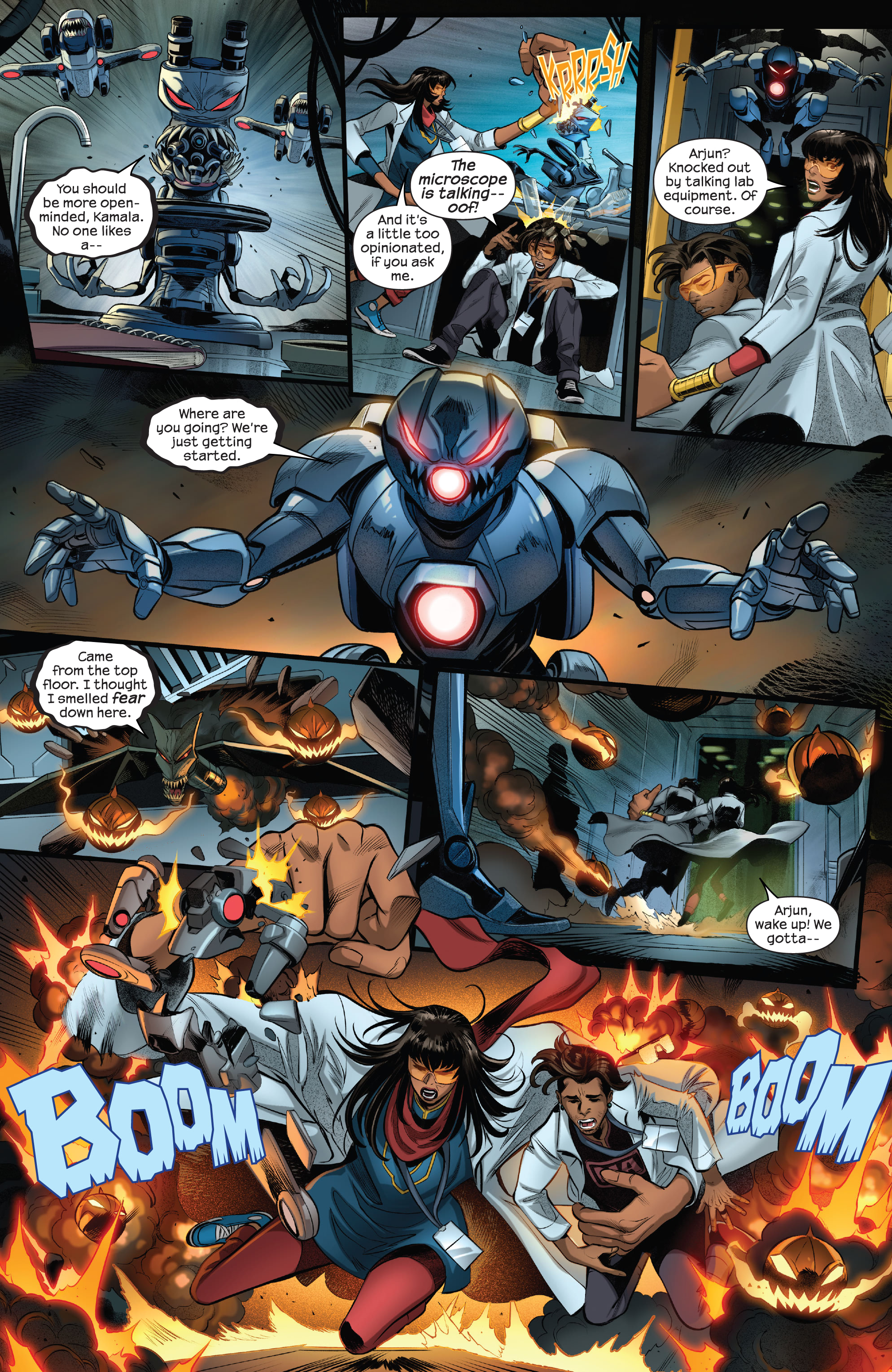 Read online Dark Web: Ms. Marvel comic -  Issue #1 - 13