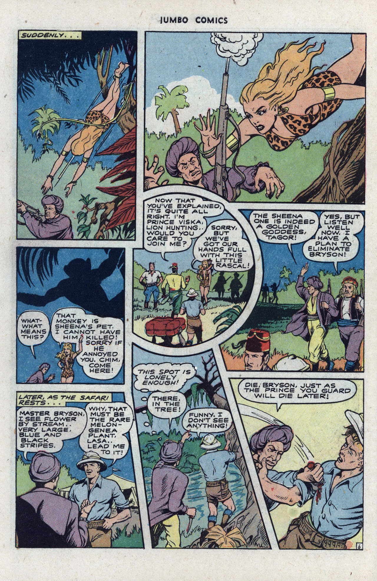 Read online Jumbo Comics comic -  Issue #65 - 8