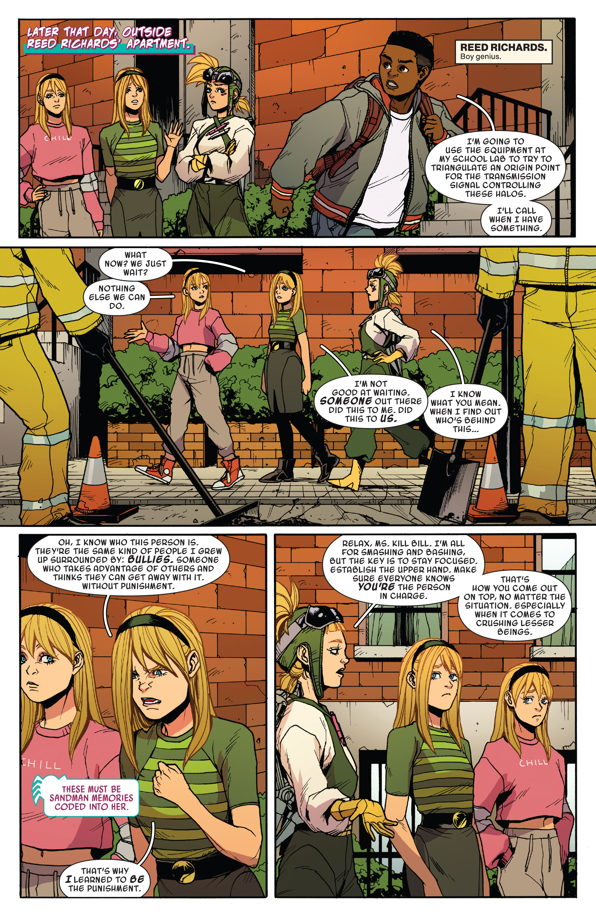 Read online Spider-Gwen: Shadow Clones comic -  Issue #3 - 4