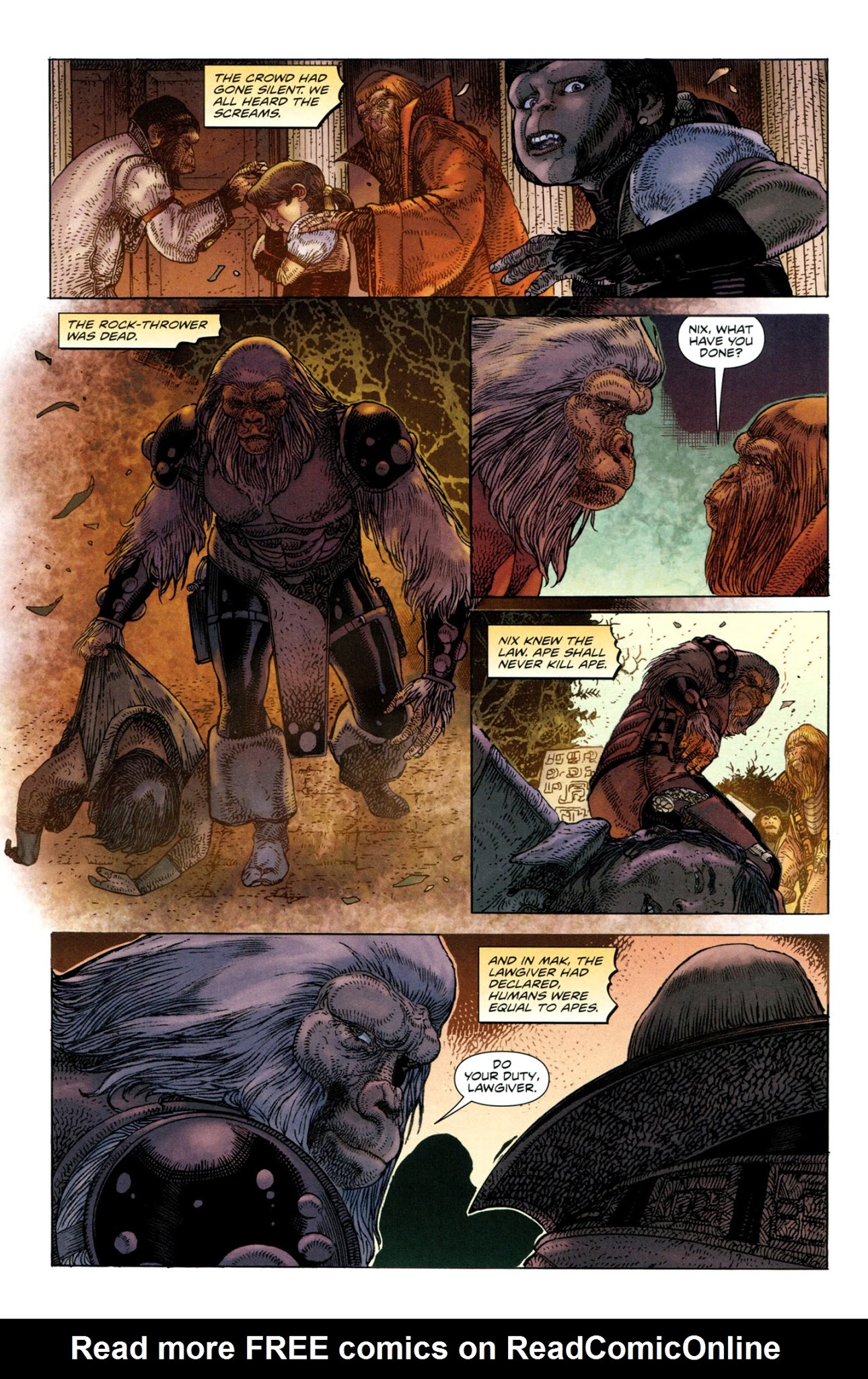 Read online Planet of the Apes (2011) comic -  Issue # _Annual 1 - 9