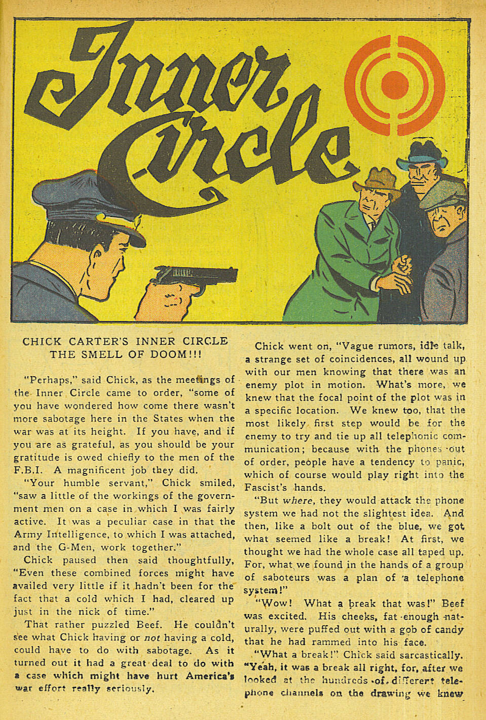 Read online Shadow Comics comic -  Issue #58 - 30