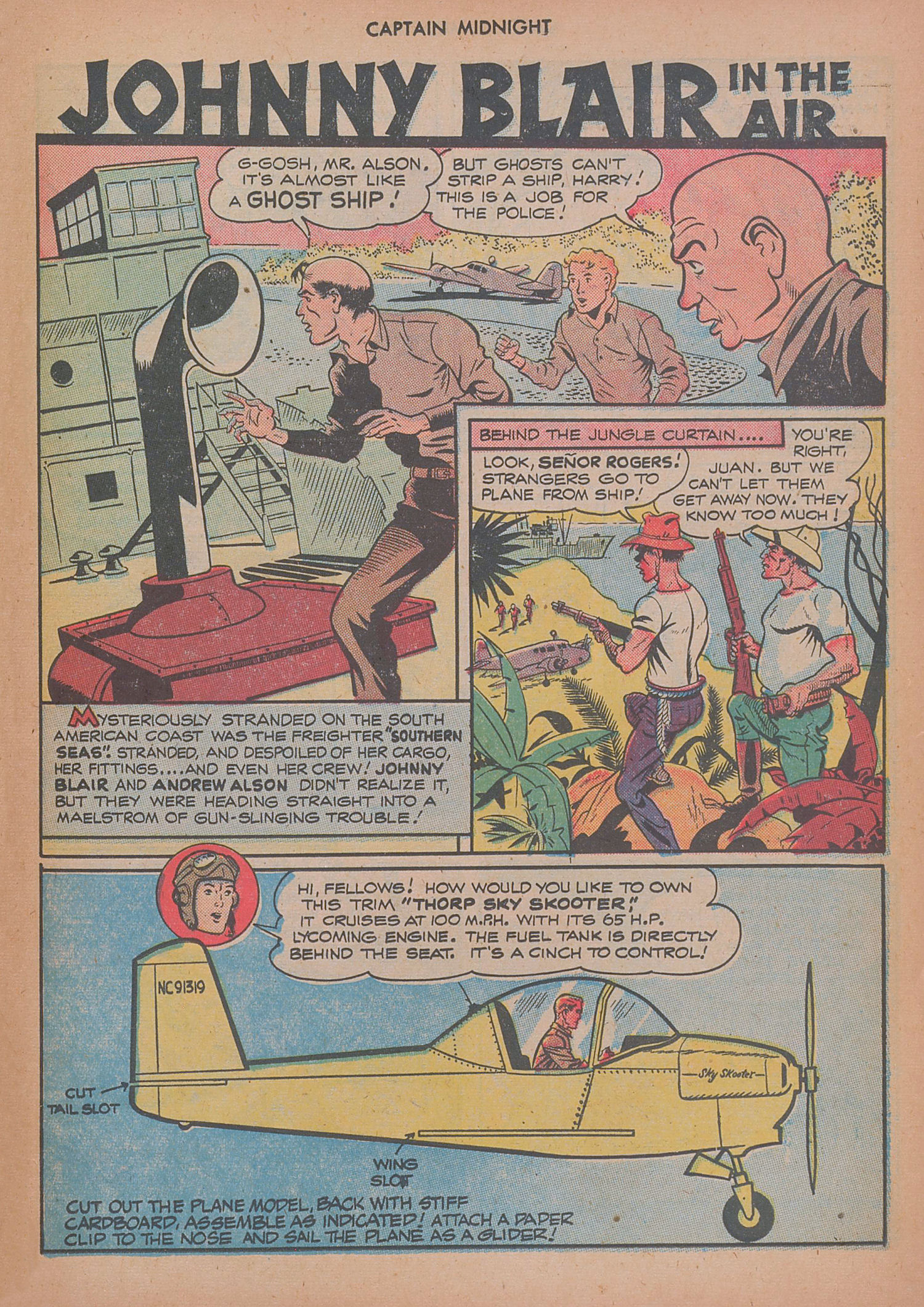 Read online Captain Midnight (1942) comic -  Issue #60 - 15