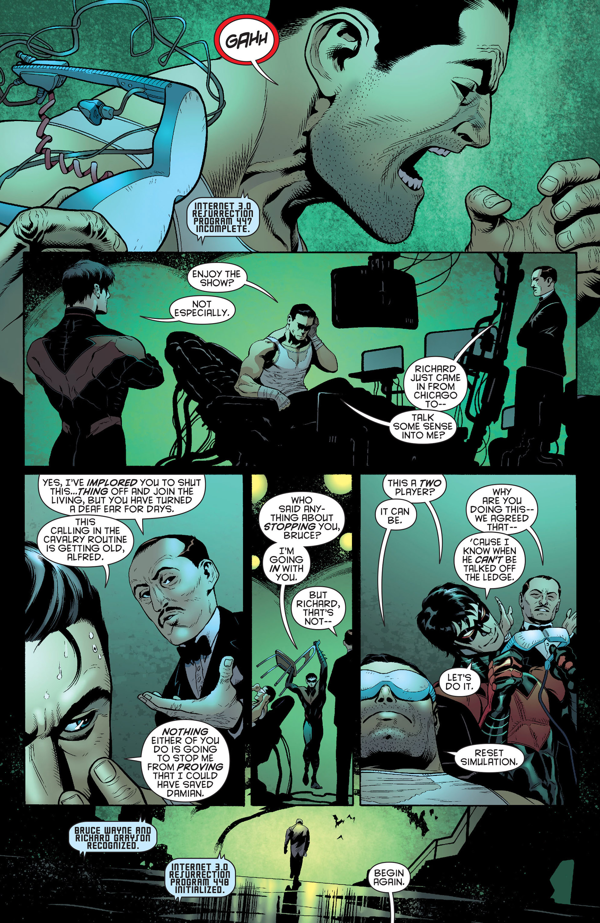 Read online Batman and Robin (2011) comic -  Issue #23 - Batman and Nightwing - 9