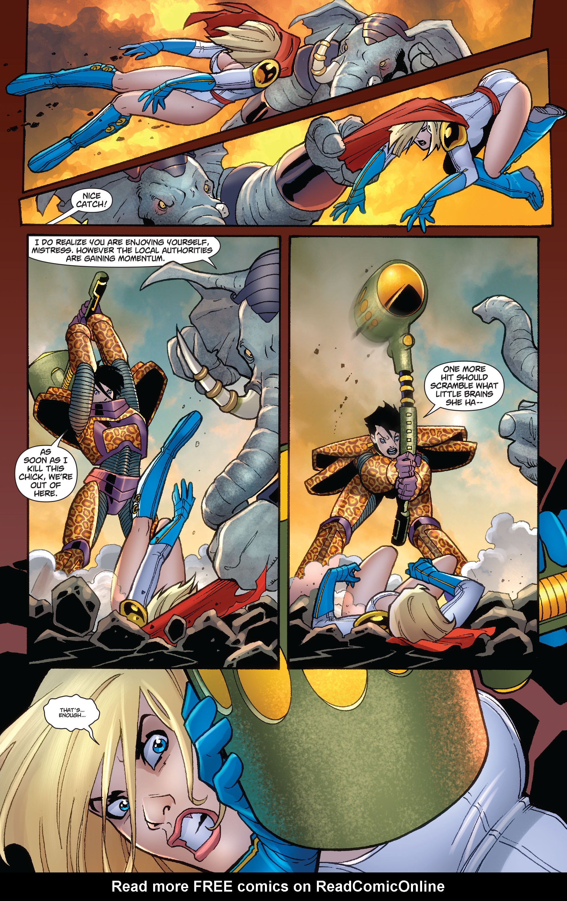 Read online Power Girl (2009) comic -  Issue #9 - 18