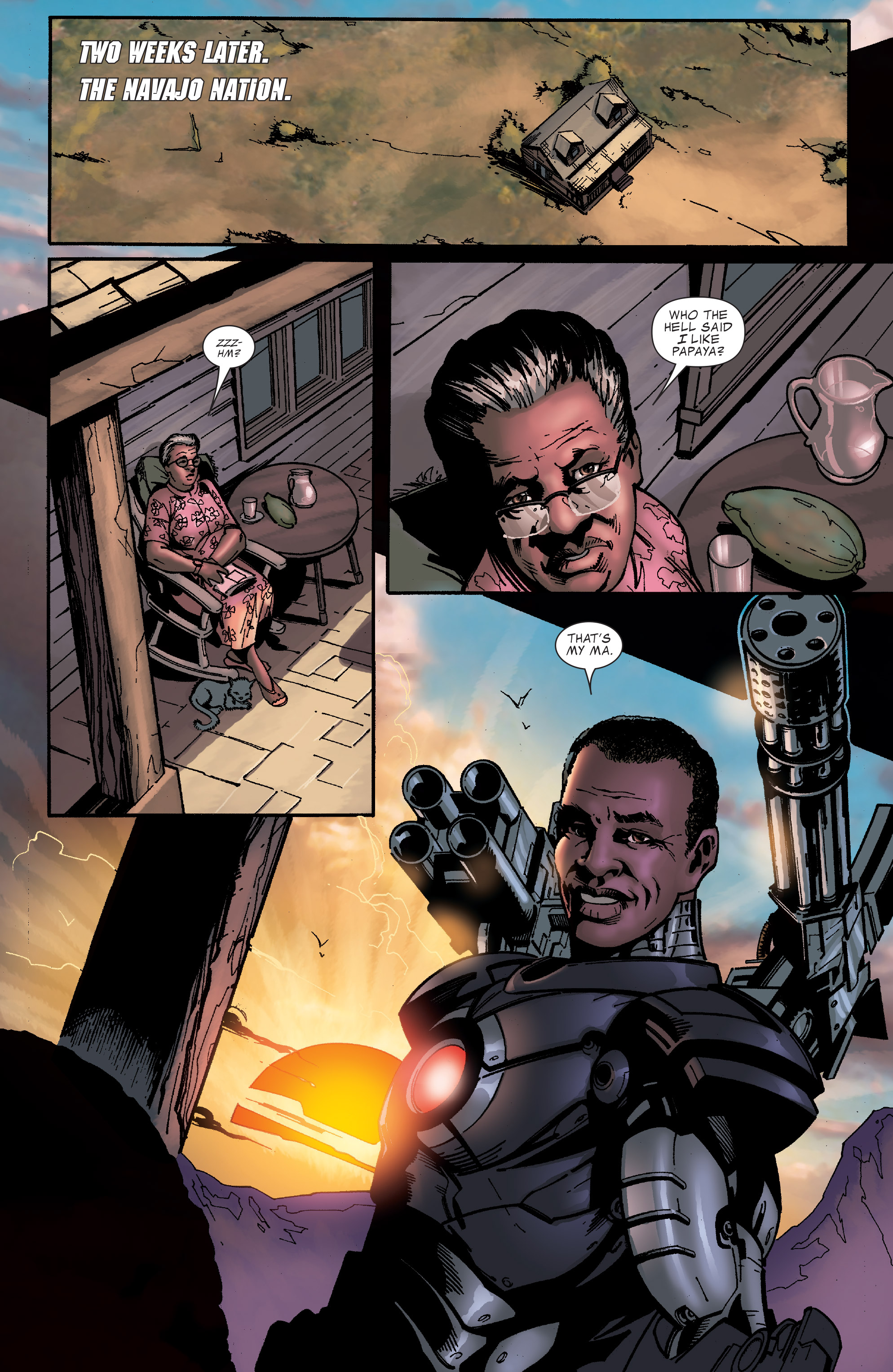 Read online War Machine (2009) comic -  Issue #12 - 23