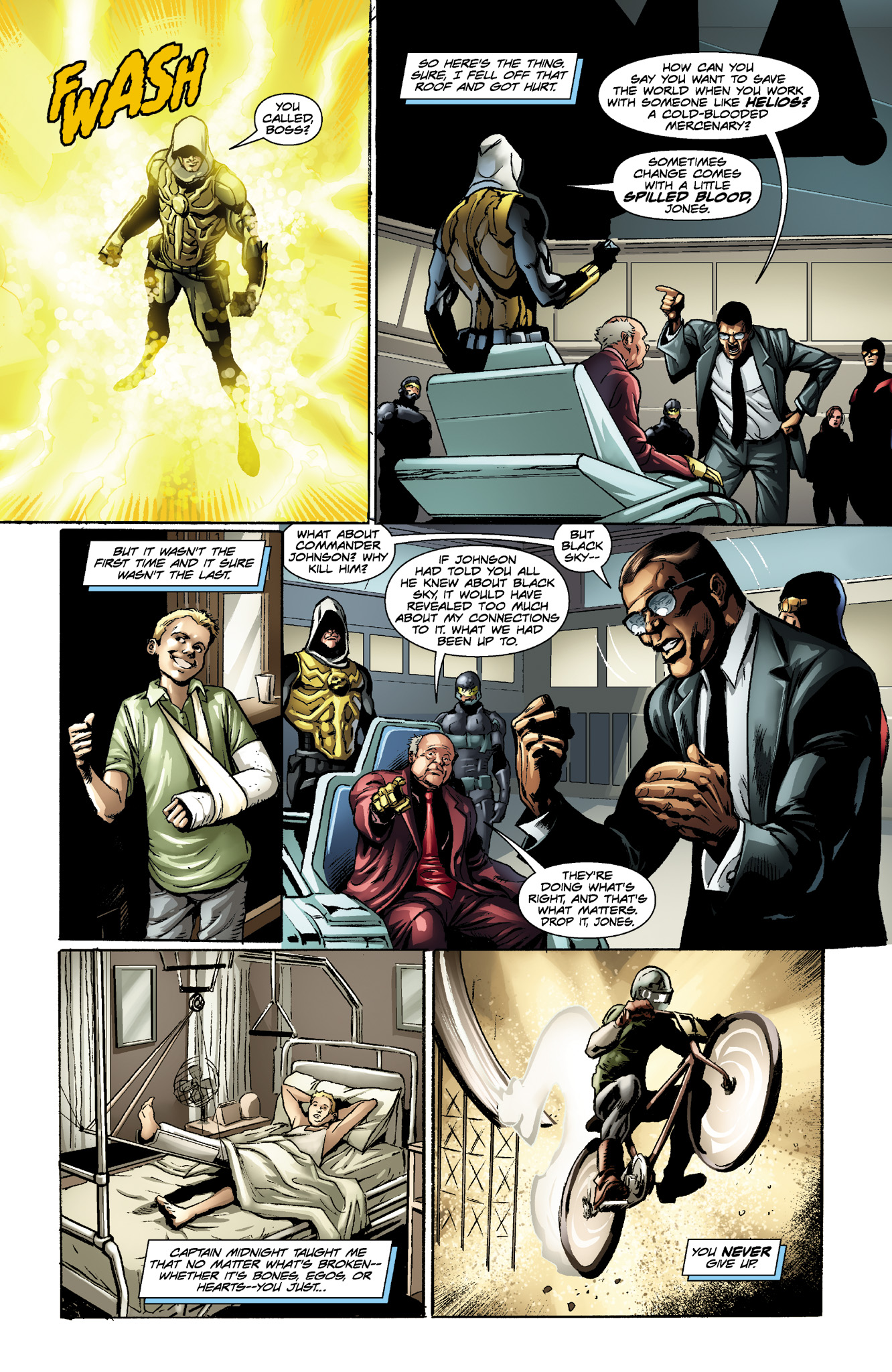 Read online Captain Midnight comic -  Issue #10 - 13