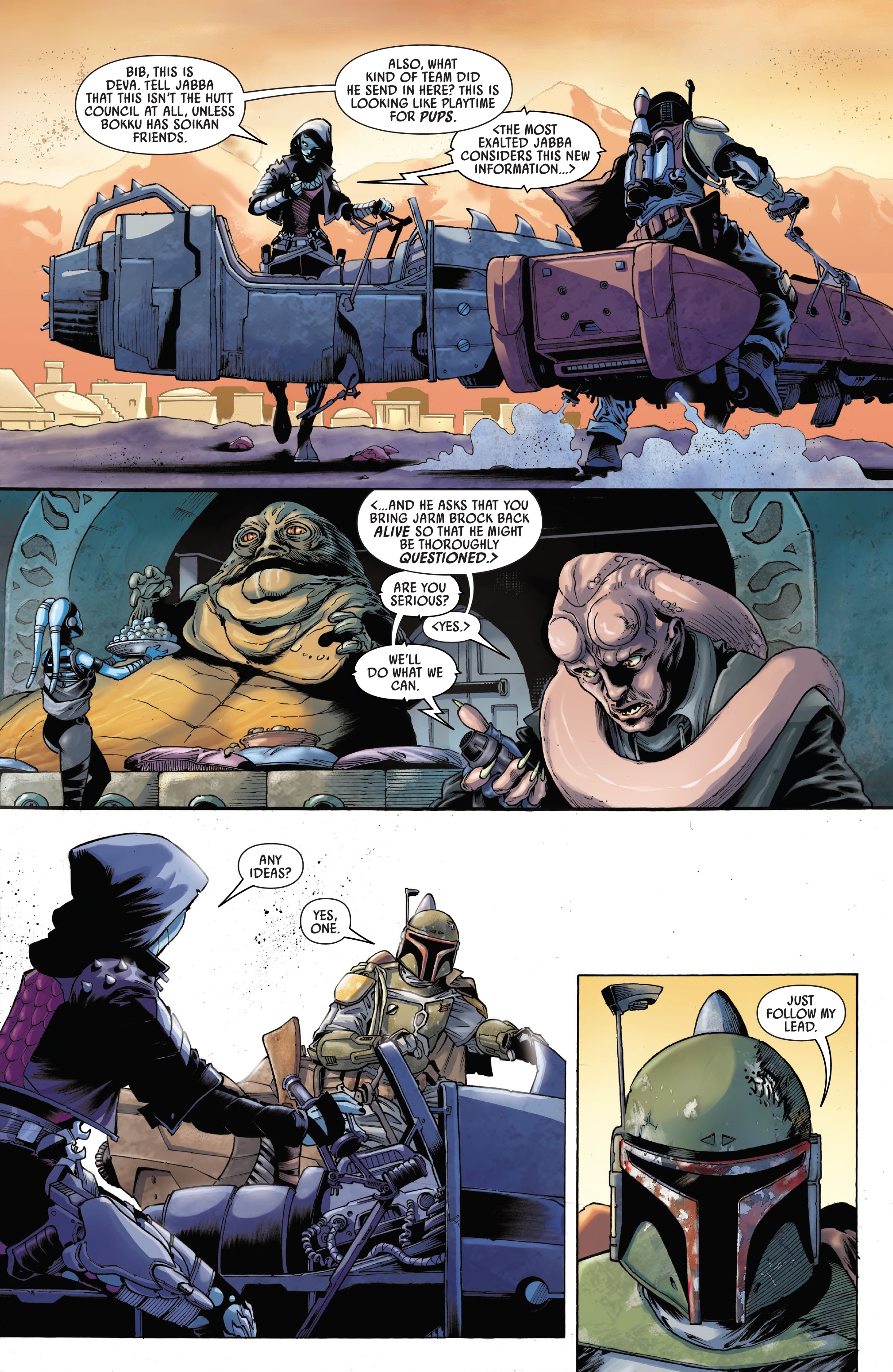 Read online Star Wars: War Of The Bounty Hunters - Jabba The Hutt comic -  Issue # Full - 13