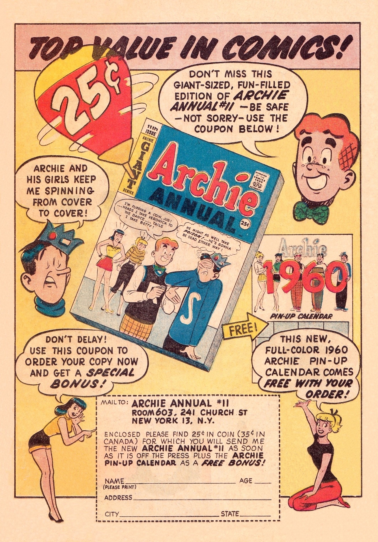 Read online Archie's Joke Book Magazine comic -  Issue #41 - 19