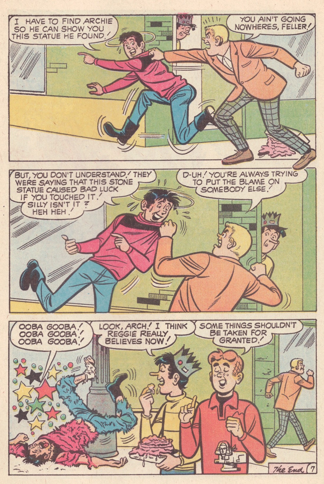 Read online Reggie and Me (1966) comic -  Issue #42 - 10