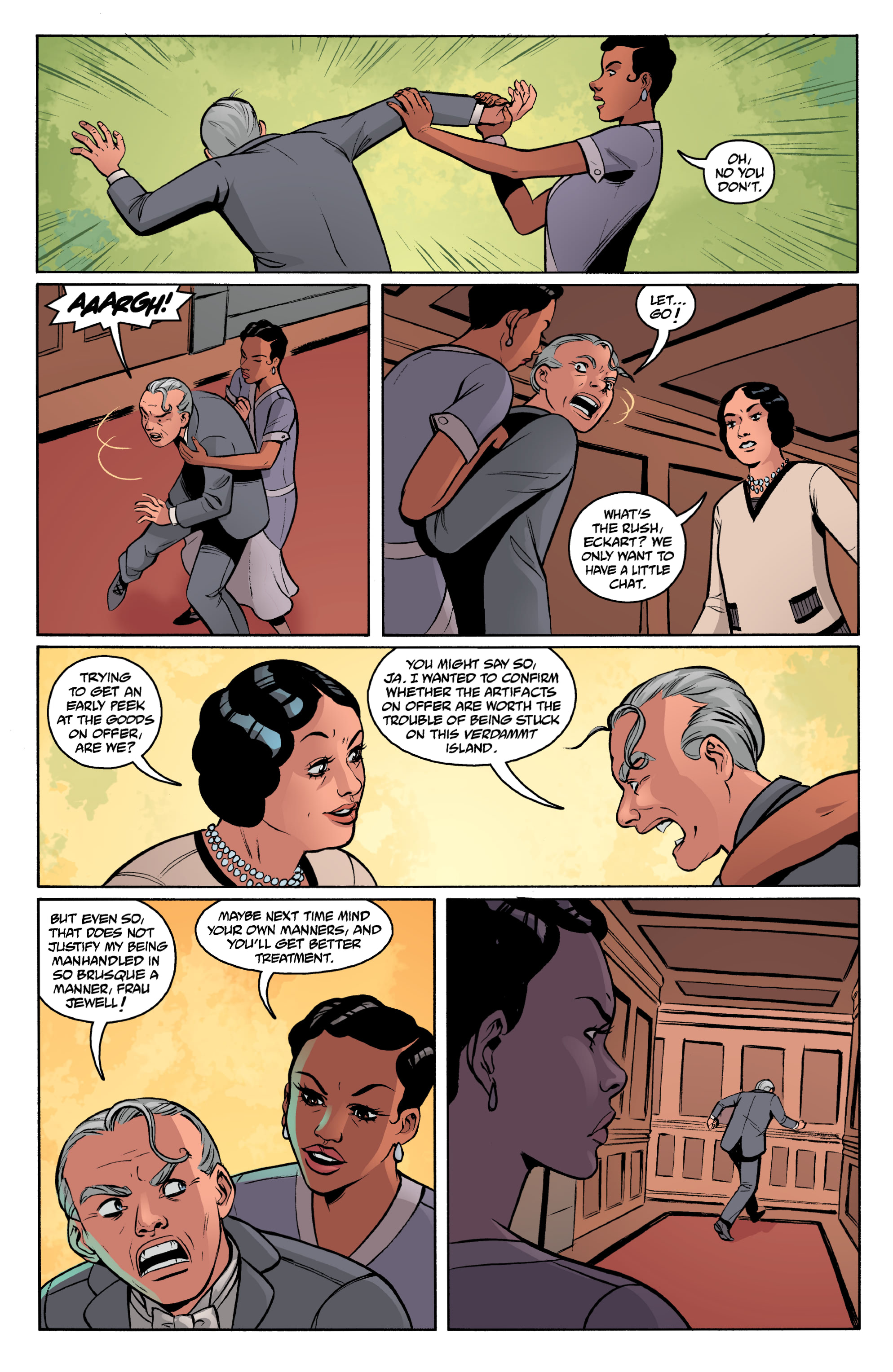 Read online The House of Lost Horizons: A Sarah Jewell Mystery comic -  Issue #1 - 16