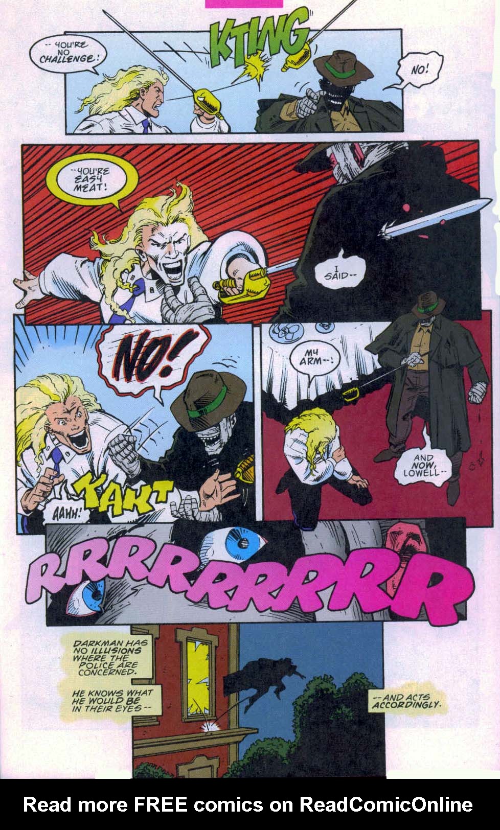 Read online Darkman (1993) comic -  Issue #3 - 22