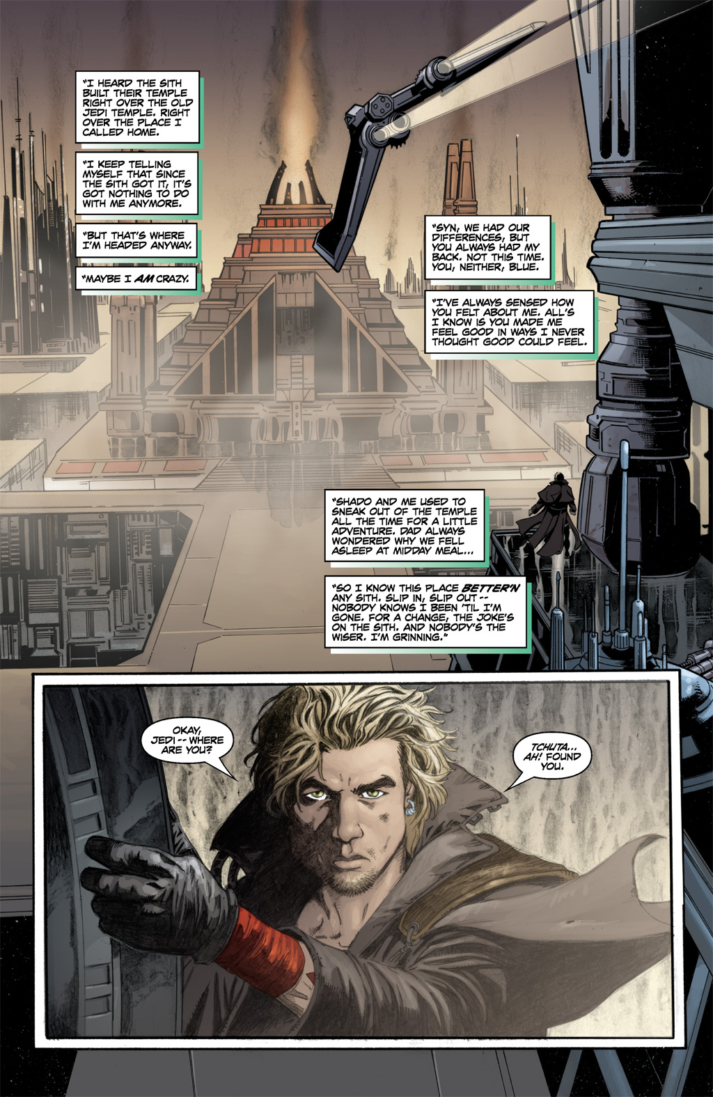 Read online Star Wars: Legacy (2006) comic -  Issue #14 - 16