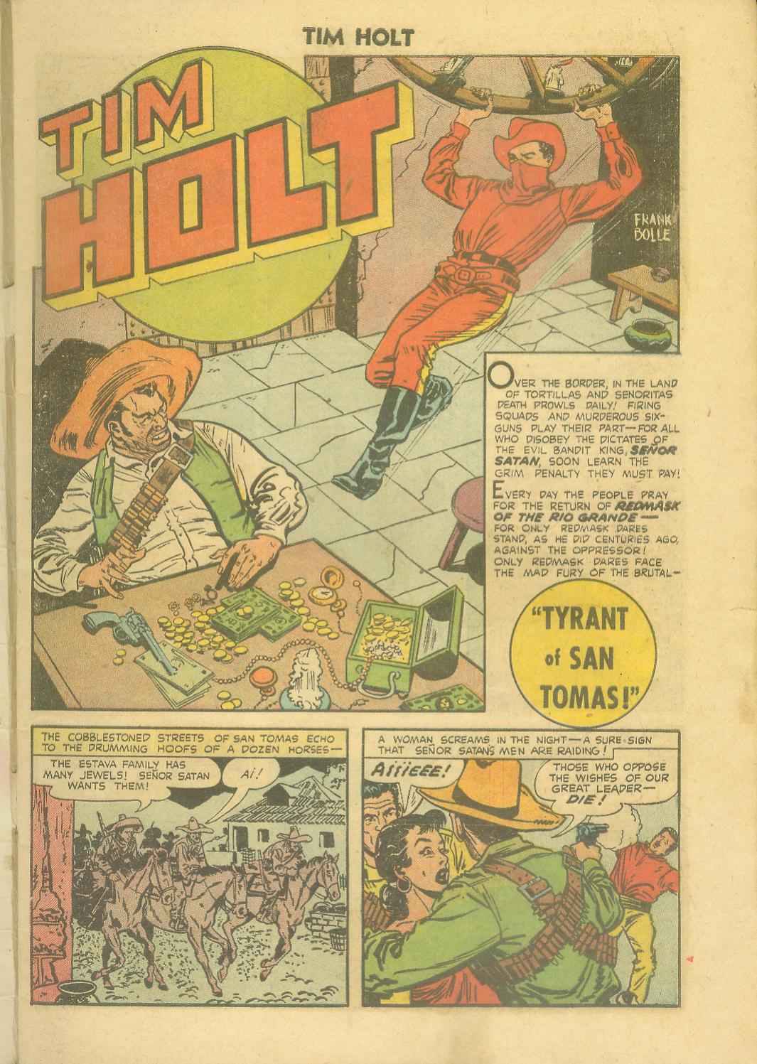 Read online Tim Holt comic -  Issue #33 - 3