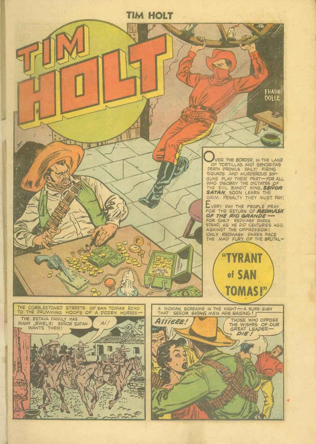 Read online Tim Holt comic -  Issue #33 - 3