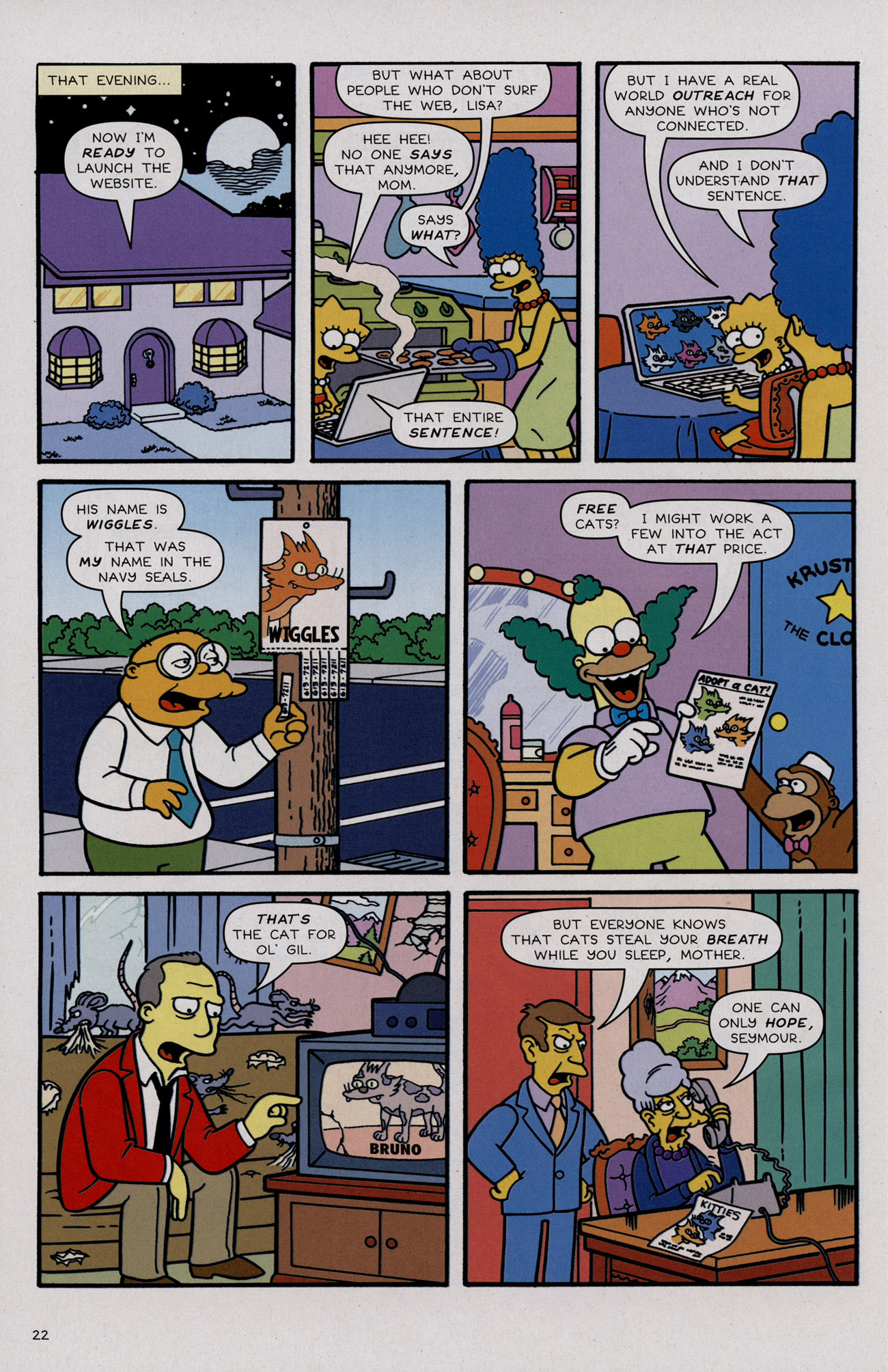 Read online Simpsons Comics comic -  Issue #176 - 22