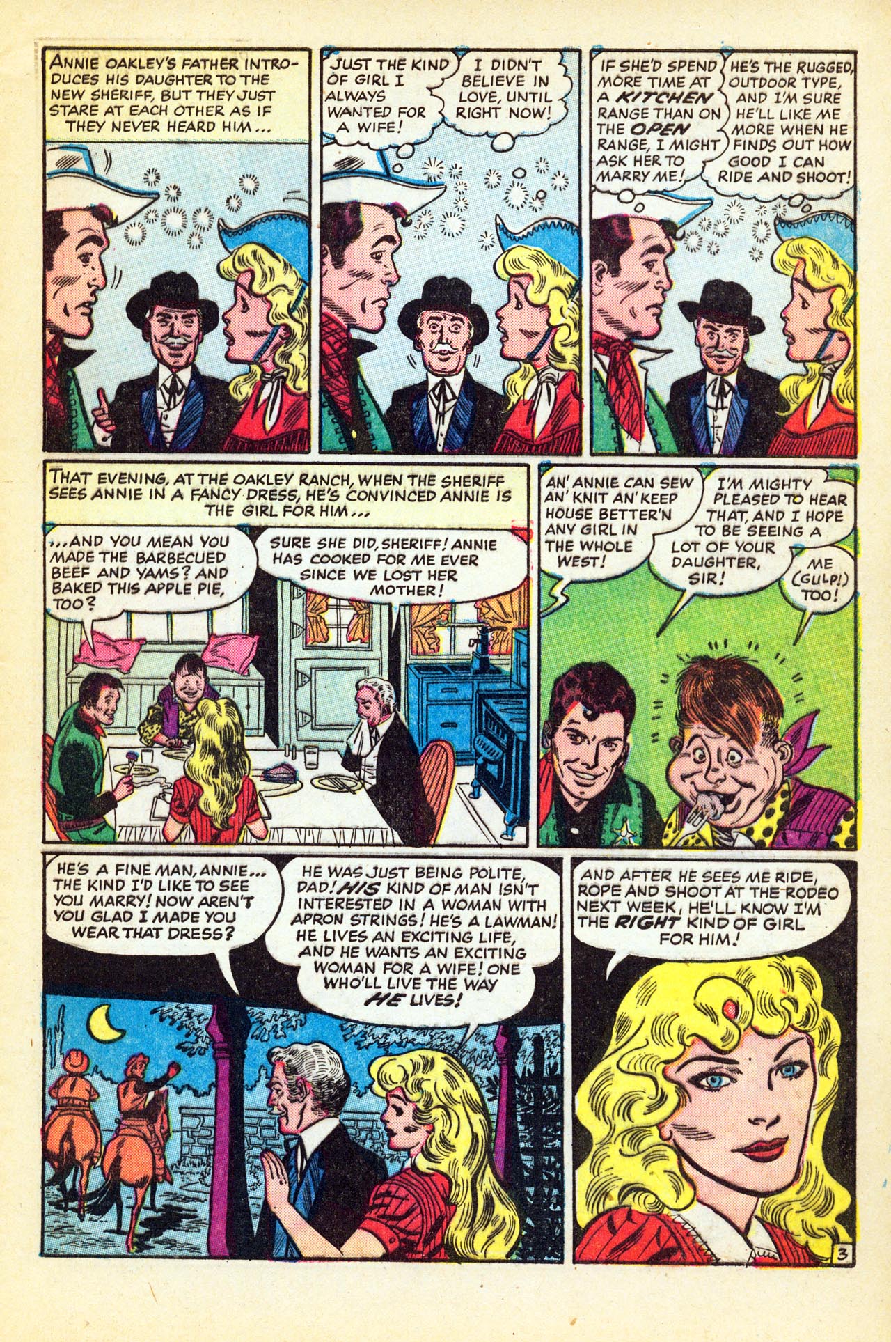 Read online Annie Oakley comic -  Issue #5 - 5